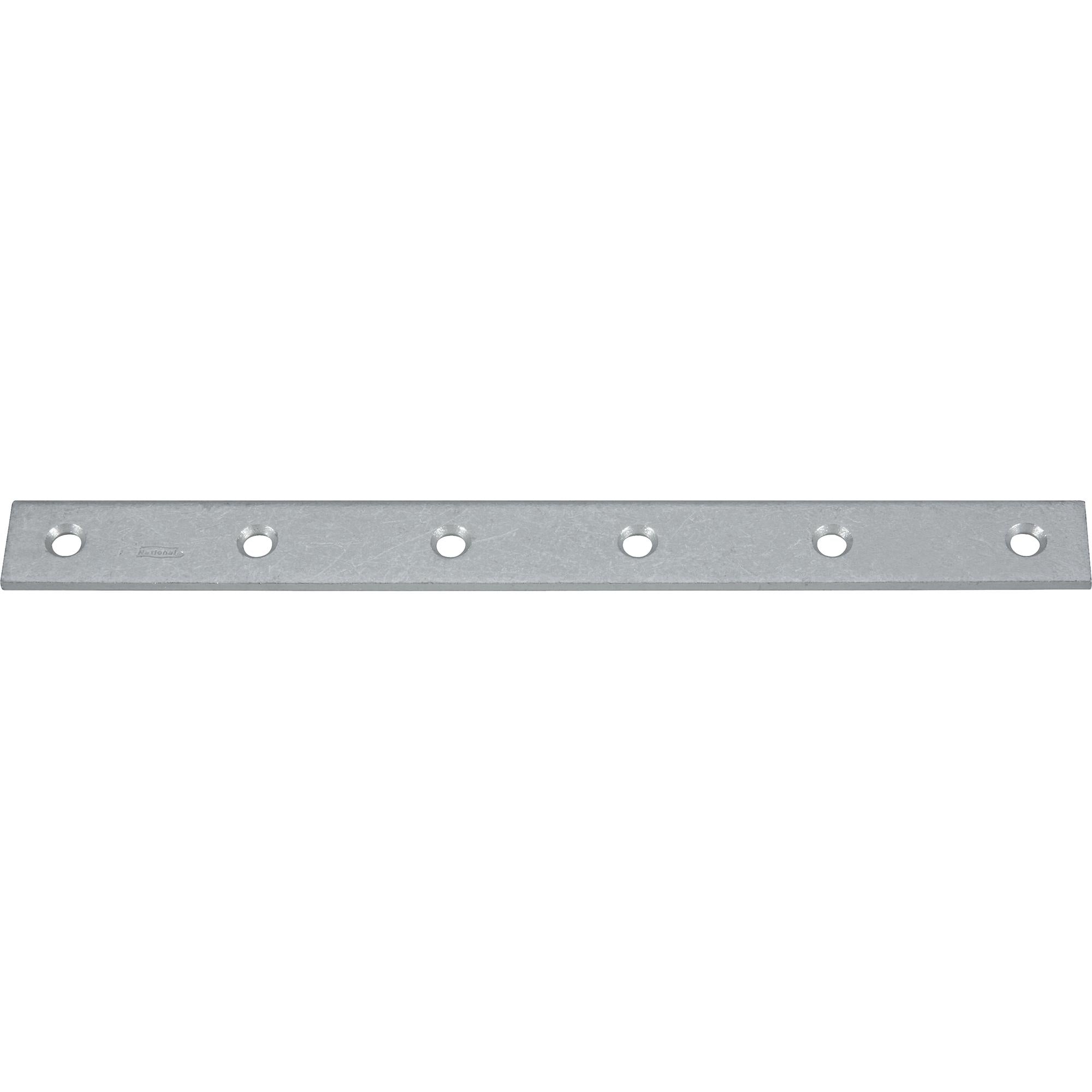 National Hardware - N220-376 118BC 12" x 1-1/8" Mending Brace in Galvanized