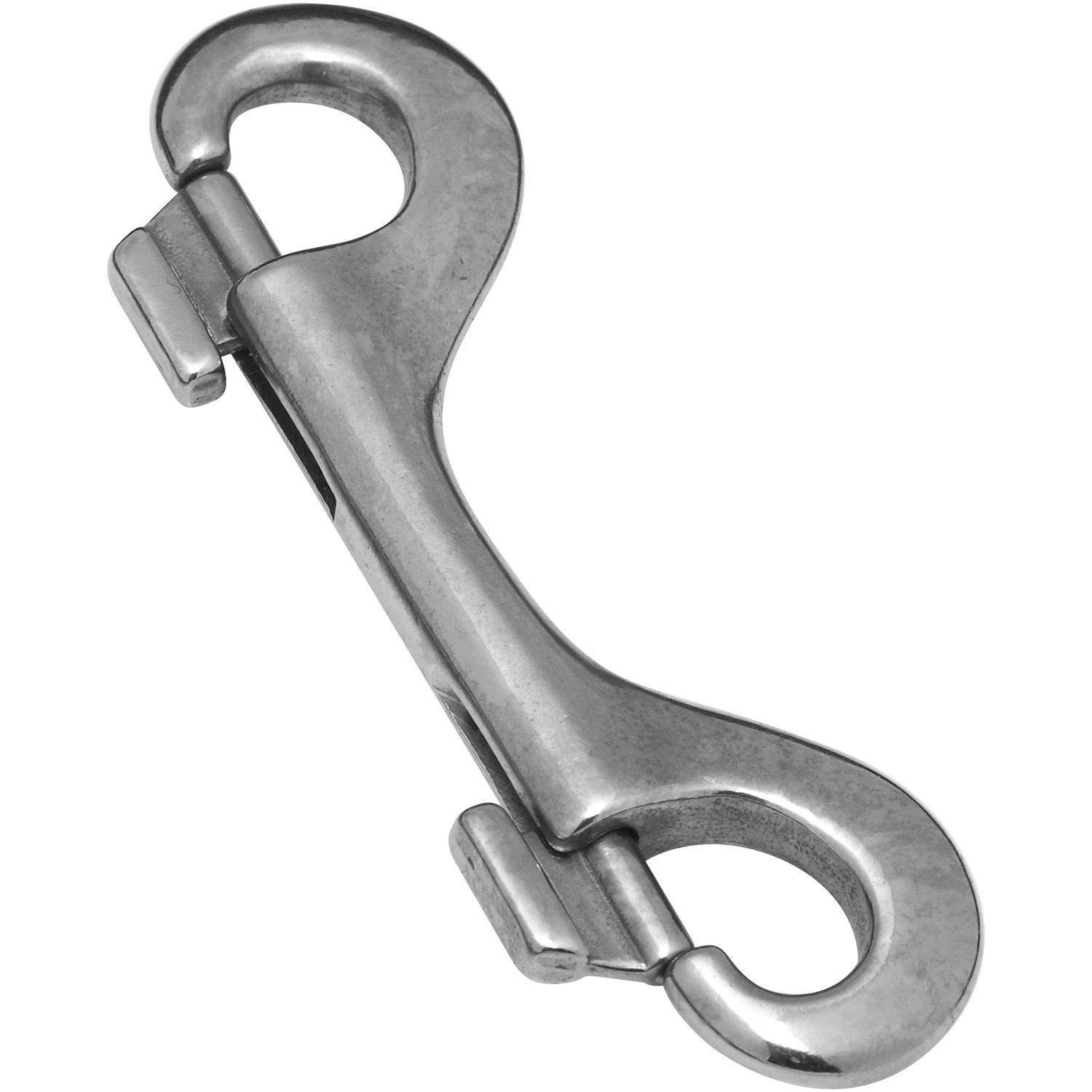 National Hardware - N262-352 3160BC, 3-15/16" Double Bolt Snap in Stainless Steel