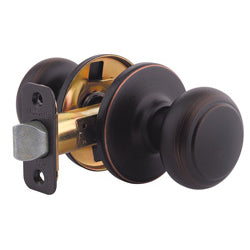 Kwikset Cove Hall/Closet Knob in Venetian Bronze