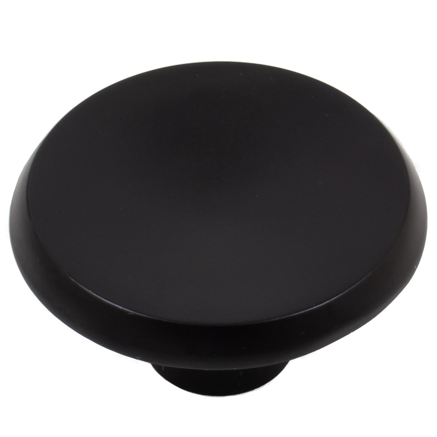 Stone Harbor Hardware Die-Cast Bi-Fold Closet Door Knob, 1-1/2 Inches, Matte Black