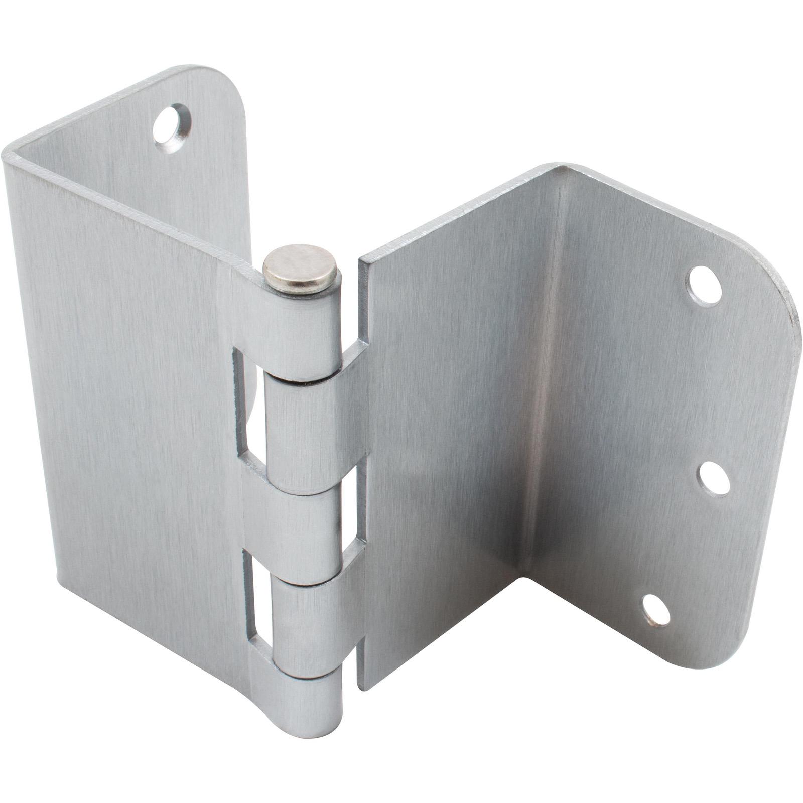 Swing Clear Offset Hinge, 3-1/2 Inches, 5/8" Radius Corner, Fits Doors 1-3/8" to 1-3/4" Thick, 2-Pack