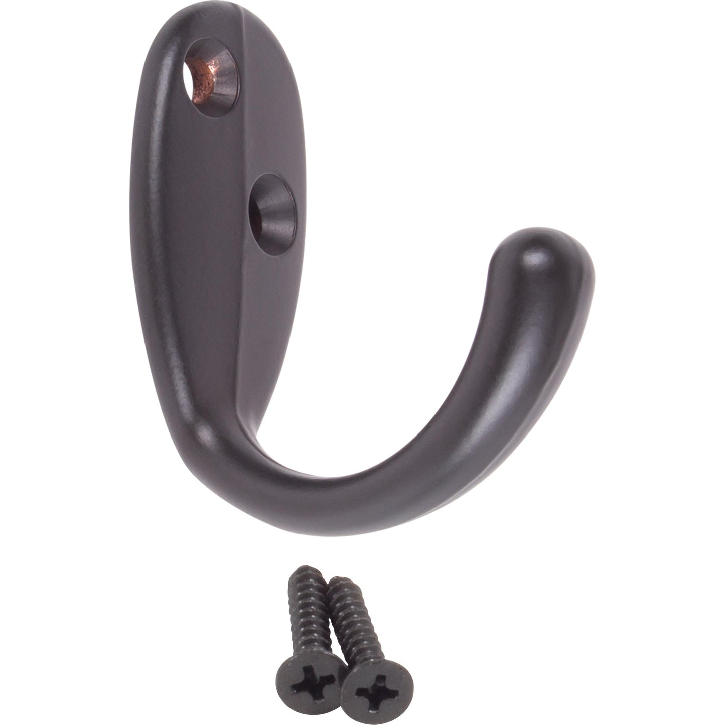 Stone Harbor Hardware Single Robe Hook, 1-15/16" High, 1-5/8" Projection, Oil-Rubbed Bronze
