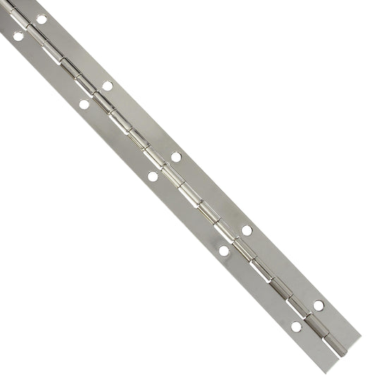 V570 12" x 1-1/16" Continuous Hinge - Nickel