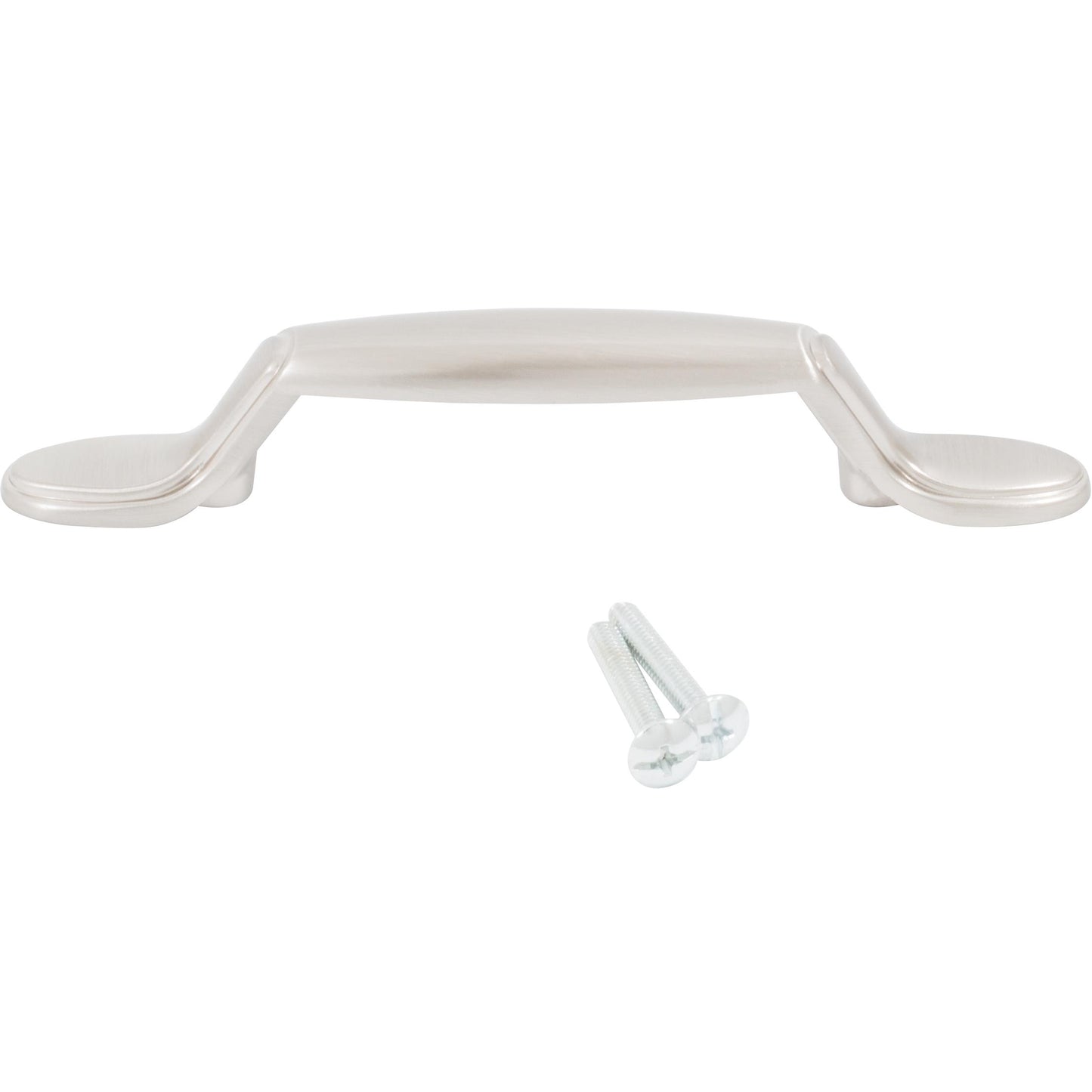 Stone Harbor Hardware Essential Cabinet Pull, 3 Inches, Satin Nickel