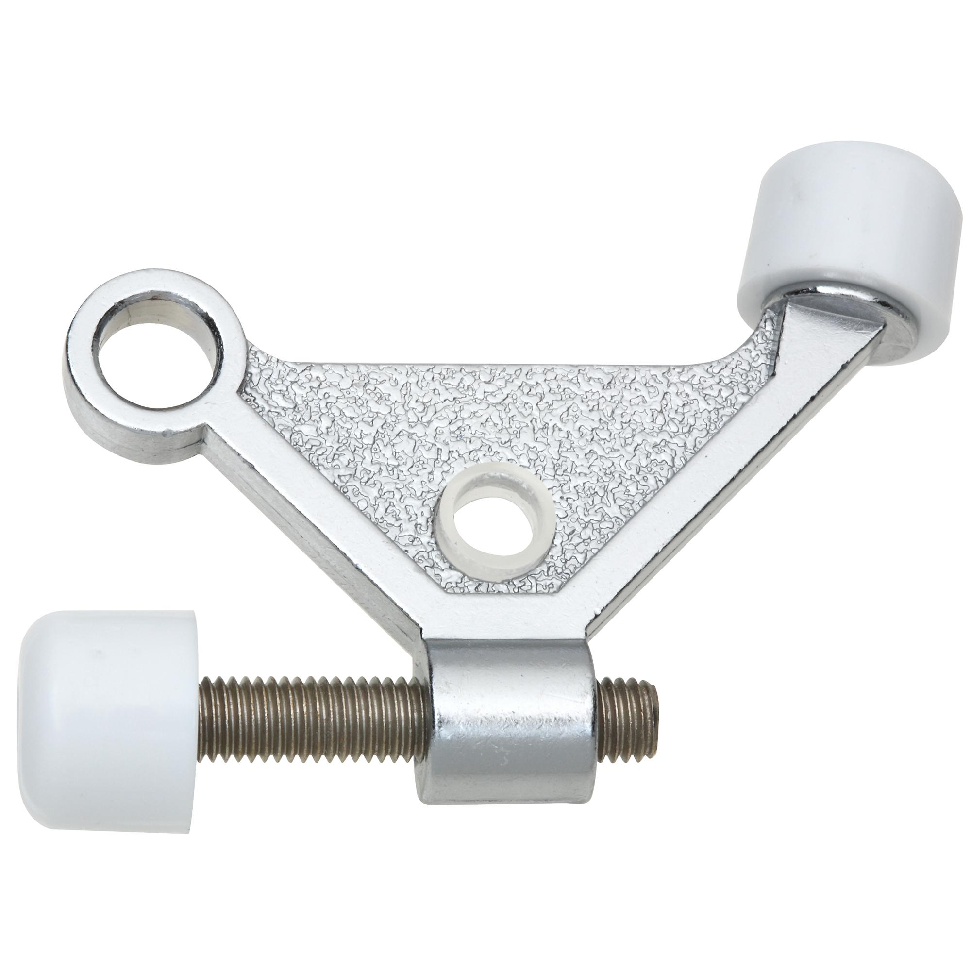 National Hardware - N274-084 V234 Hinge Pin Door Stop in Satin Chrome