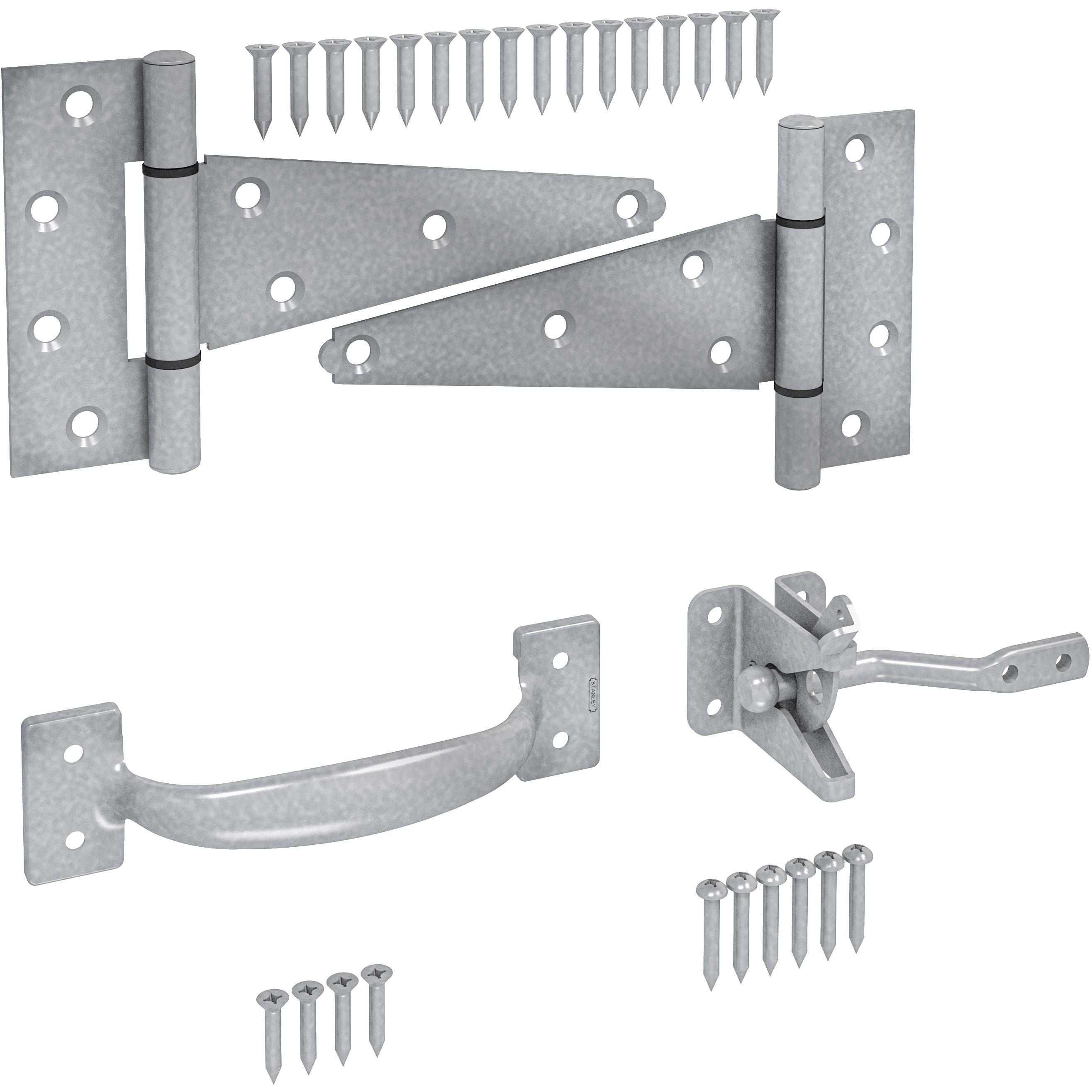 National Hardware - N166-008 V1114 Gate Kit - Galvanized