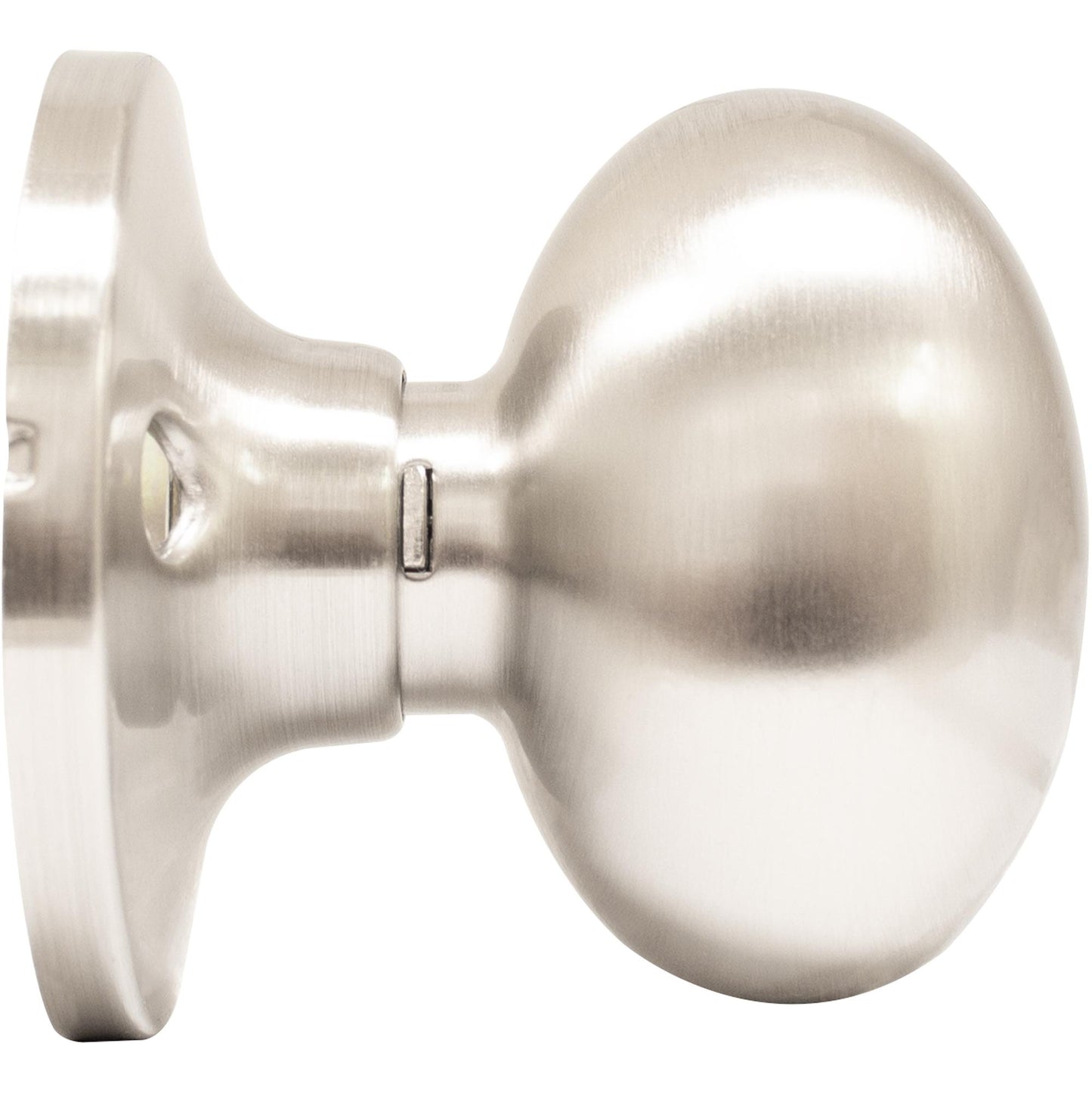 Stone Harbor Hardware Springhill Door Knob, Dummy (Non-Turning) Latch, Satin Nickel