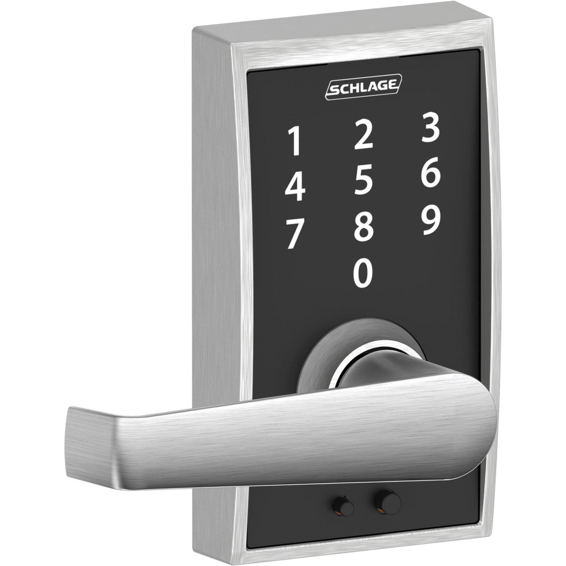 FE695CEN626ELA 16-086 10-027 Elan / Century Touch Keyless Lever - Satin Chrome