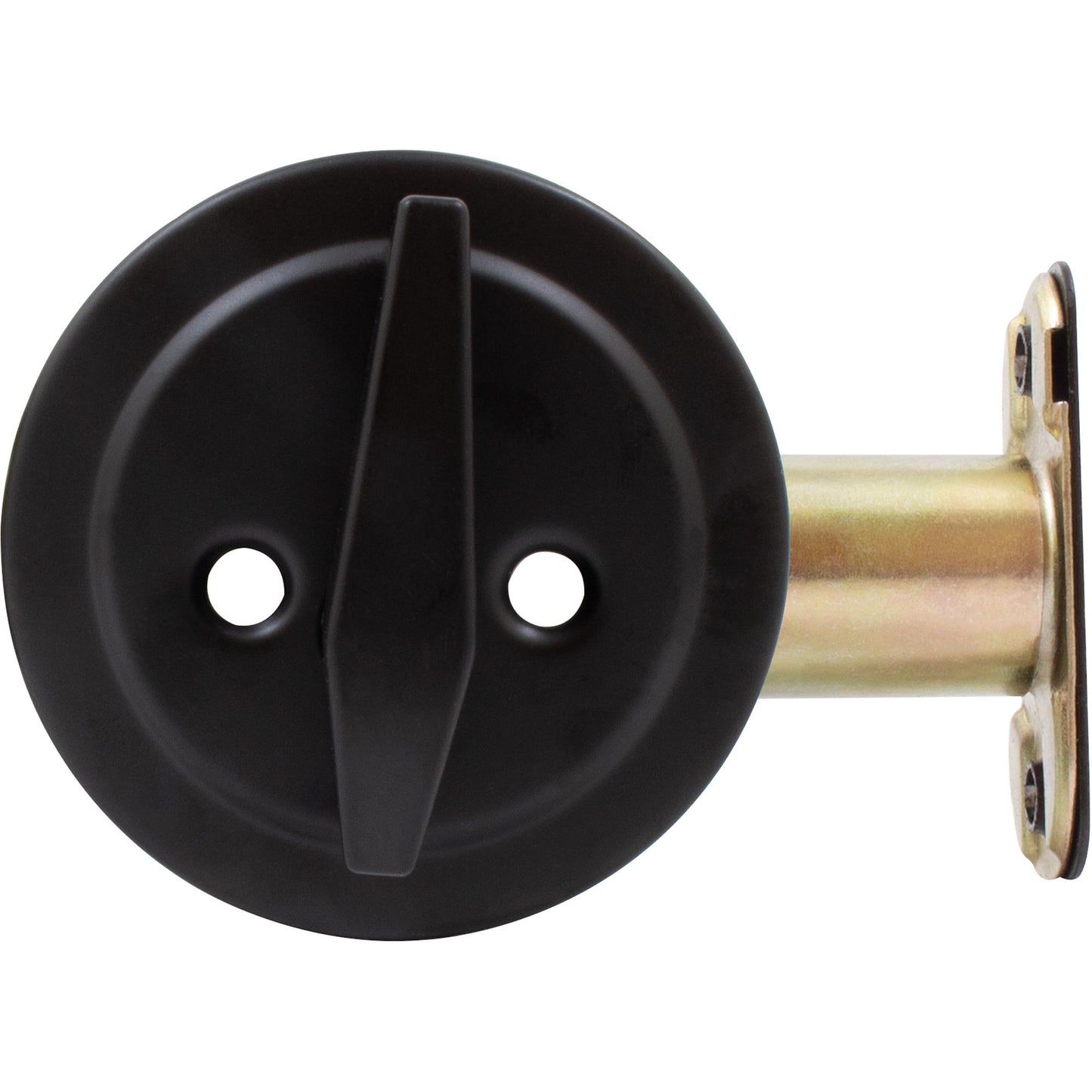 Stone Harbor Hardware Grade 3 Deadbolt, Single Cylinder, KW Keyway, Matte Black