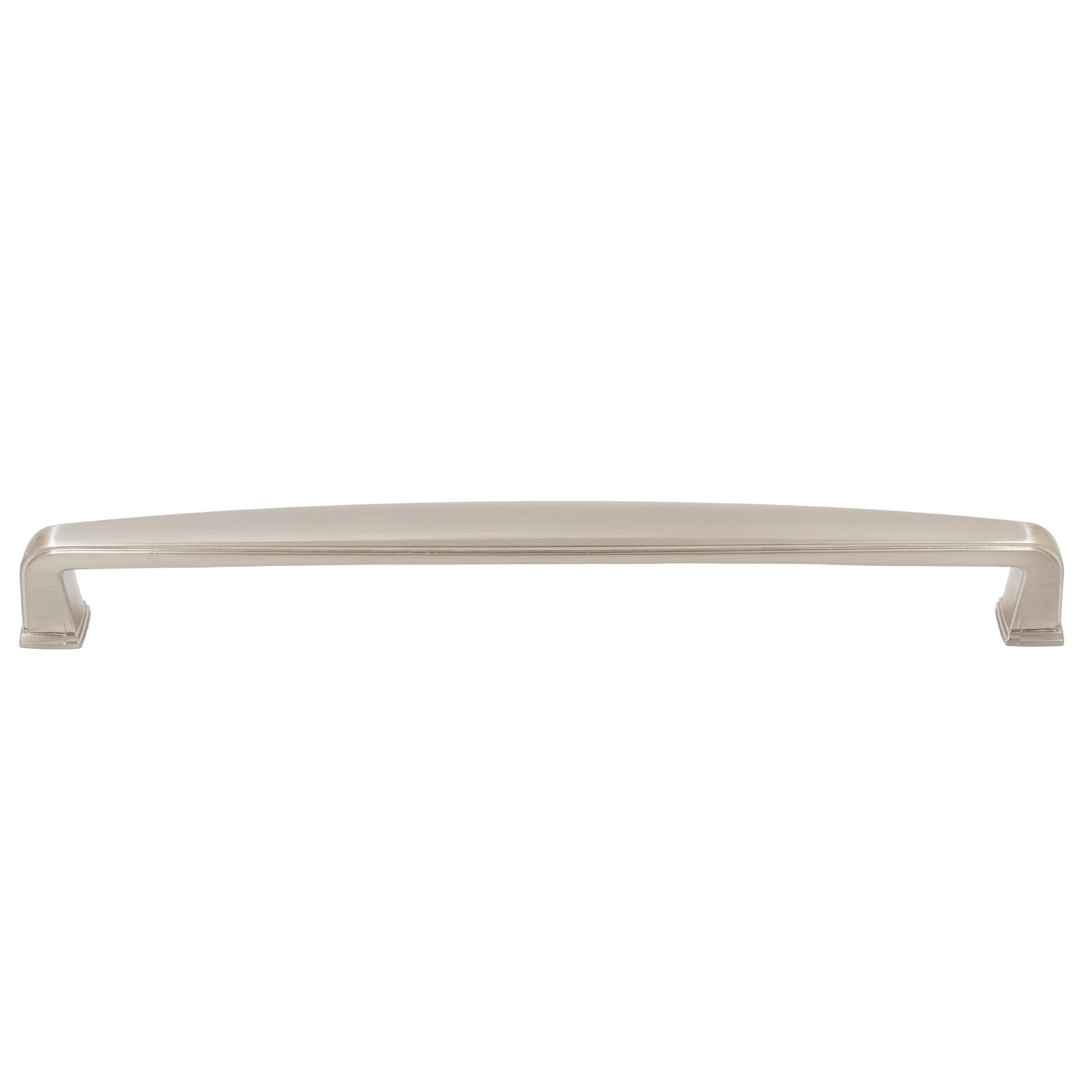 Stone Harbor Hardware Sherwood Cabinet Pull, 192 Millimeters, Satin Nickel