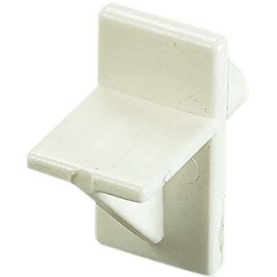 Knape & Vogt 335P WH Plastic Shelf Support for 1/4" Hole 12/pk - White