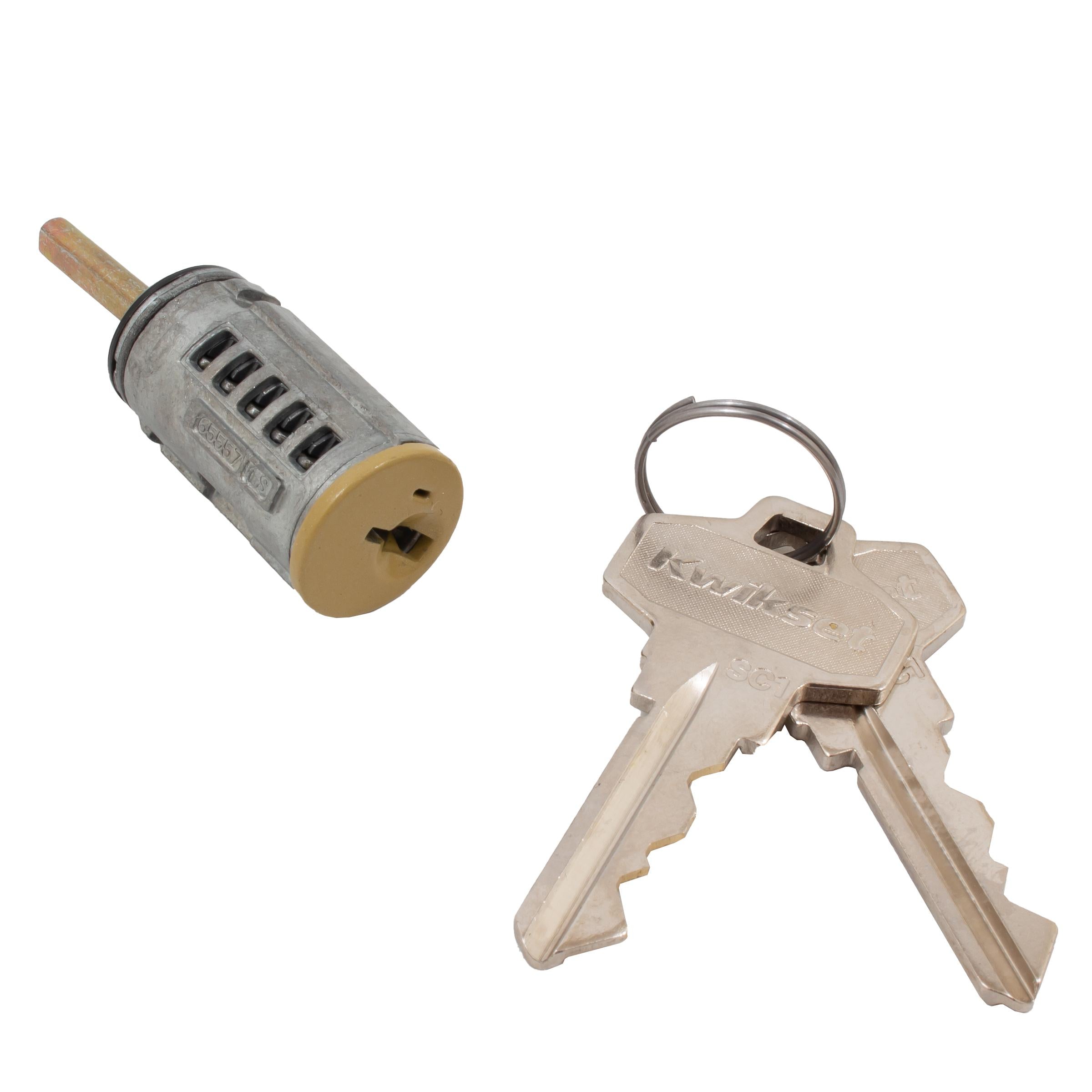 85171-002 SmartKey SC1 Interior Cylinder for 2-Cyl Deadbolts (68899)- Gold