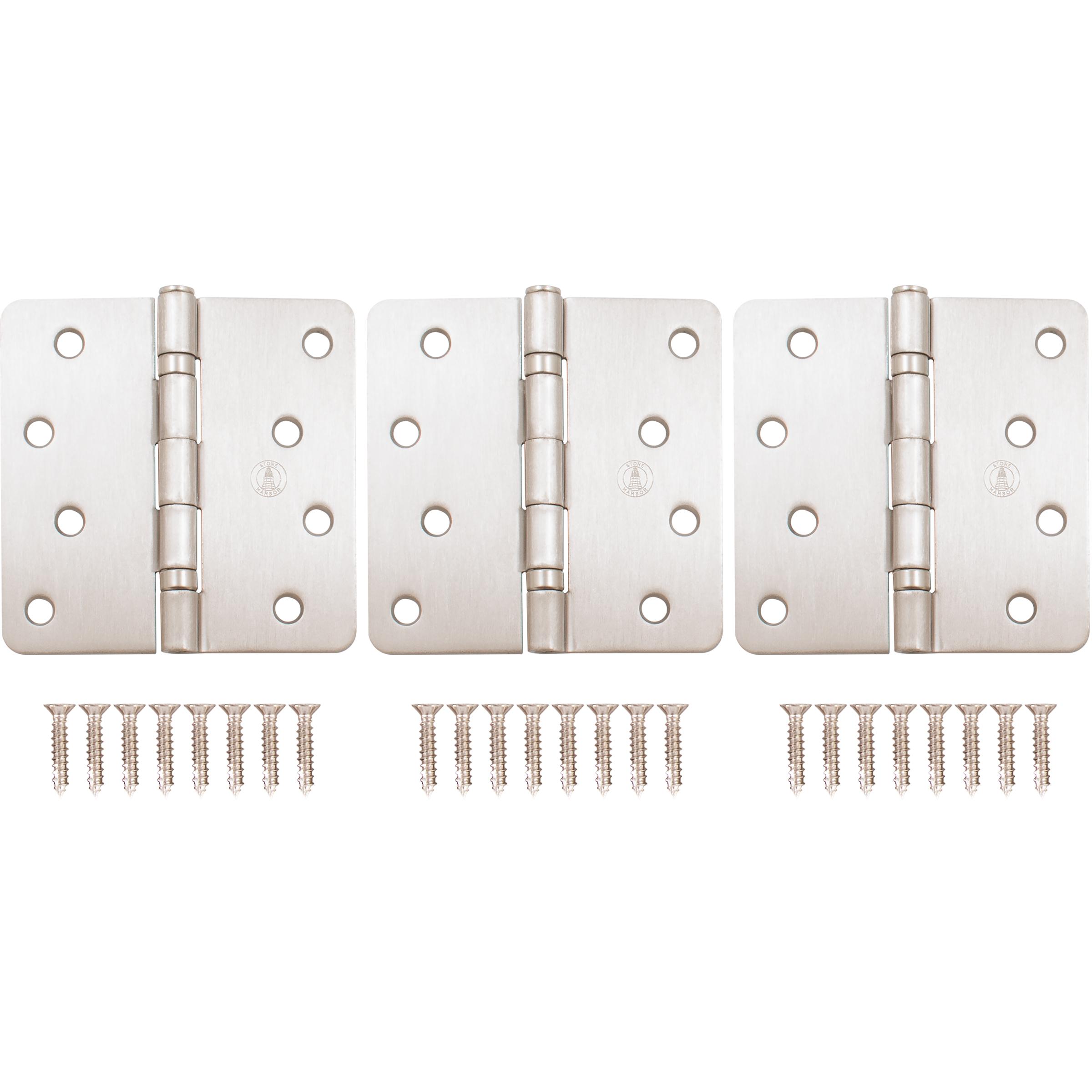 4" Ball-Bearing Door Hinges