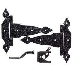 National Hardware - V8412 Spear Gate Kit - Black