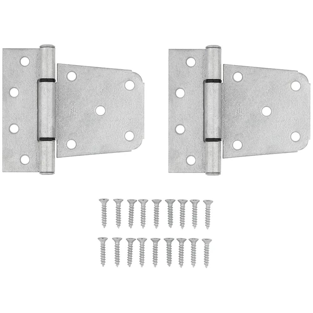 National Hardware - N259-283 MP2878BC, 3-1/2" Extra Heavy Gate Hinge in Galvanized