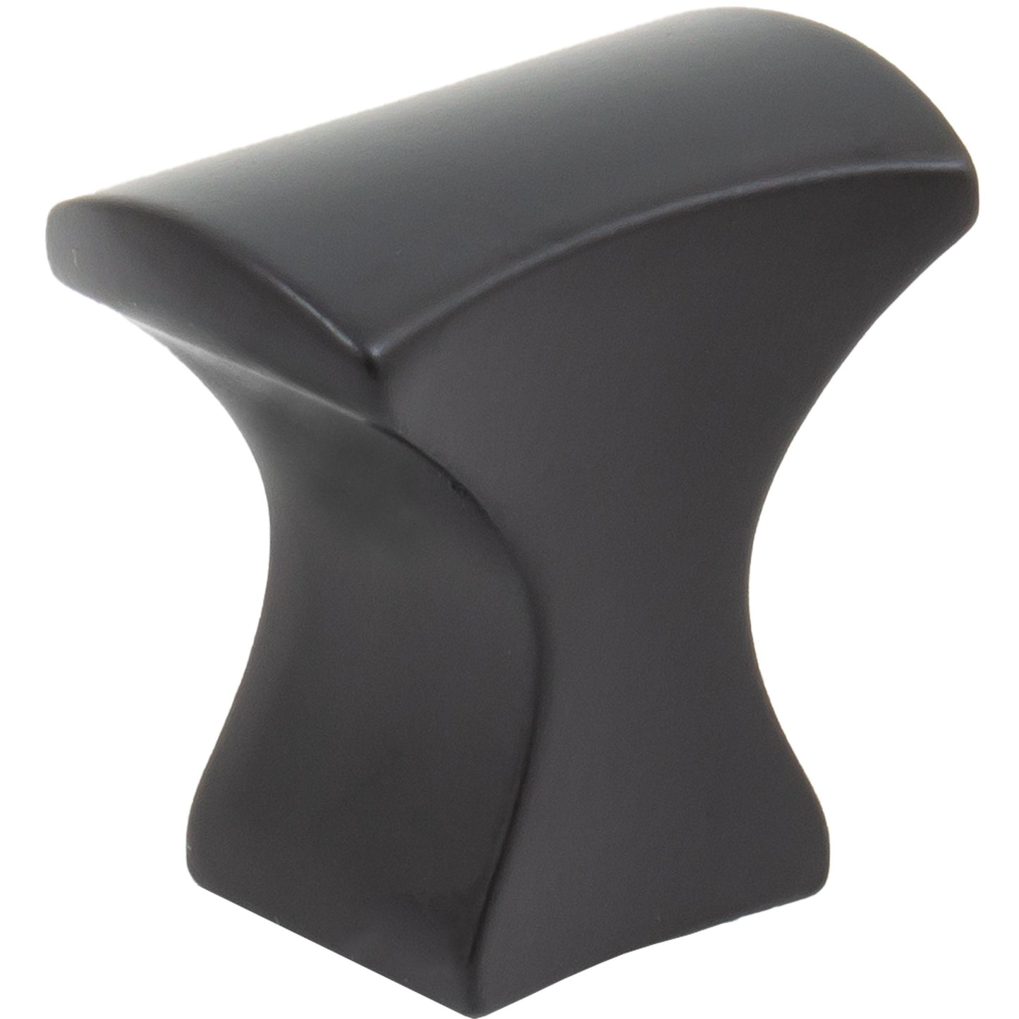 Stone Harbor Hardware Curtiss Cabinet Knob, 1-1/4 Inches, Matte Black