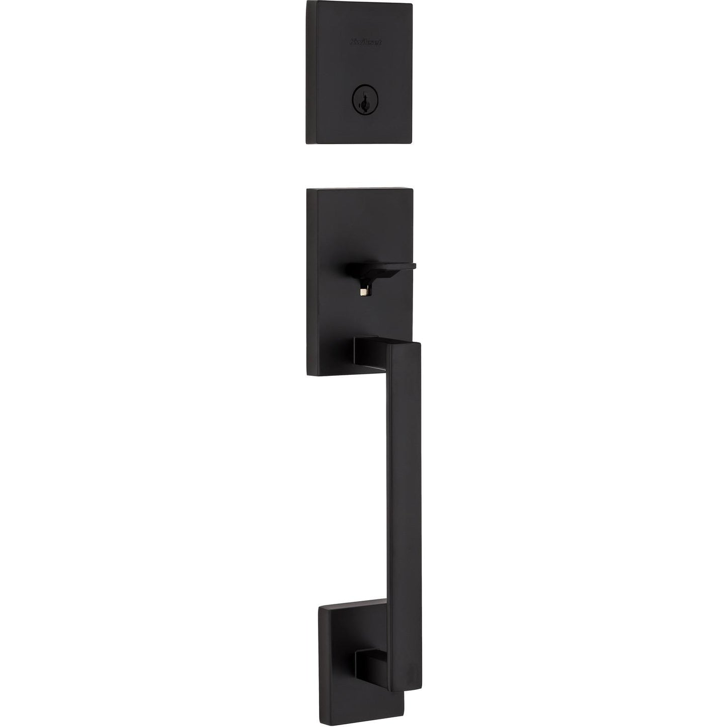 San Clemente Handleset - 818 Series with Smartkey and Six Way Adjustable Latch - Exterior Only
