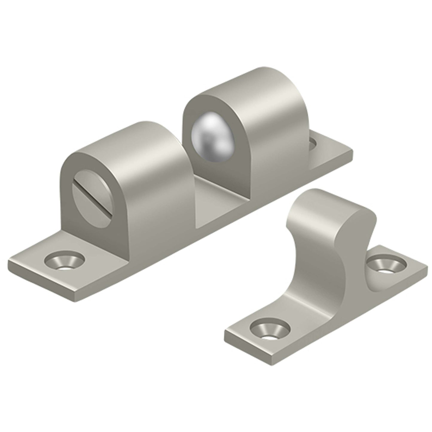 Ball Tension Catch Finish: Brushed Nickel