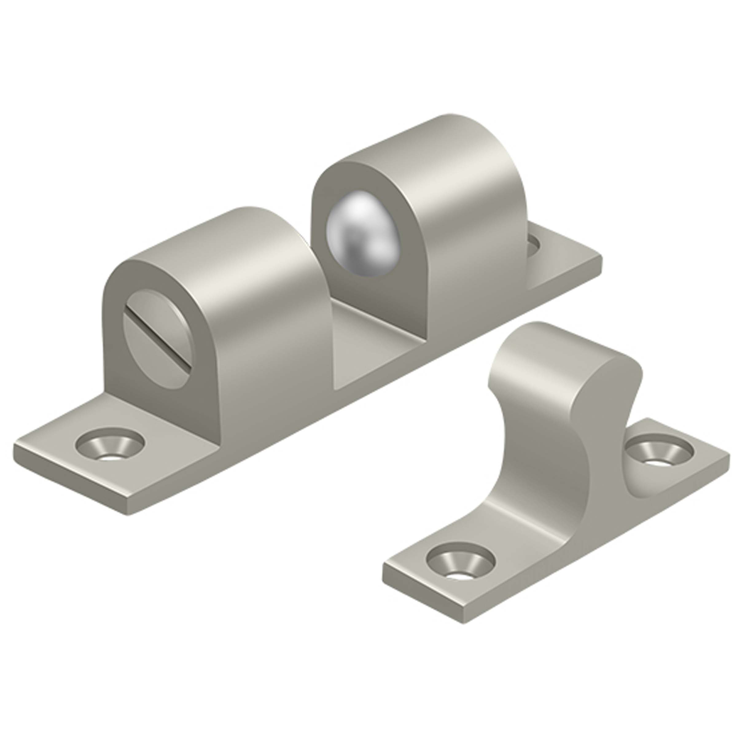 Ball Tension Catch Finish: Brushed Nickel