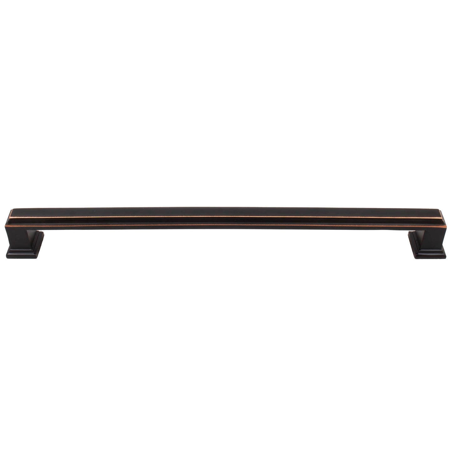 Stone Harbor Hardware Metropolis Cabinet Pull, 224 Millimeters, Vintage Bronze