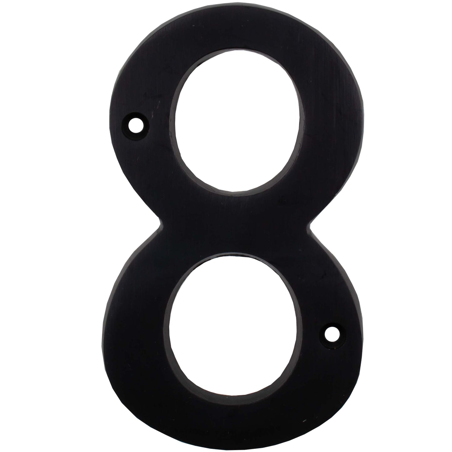 Stone Harbor Hardware Heavy-Duty House Numbers, #8, 4 Inches, Matte Black