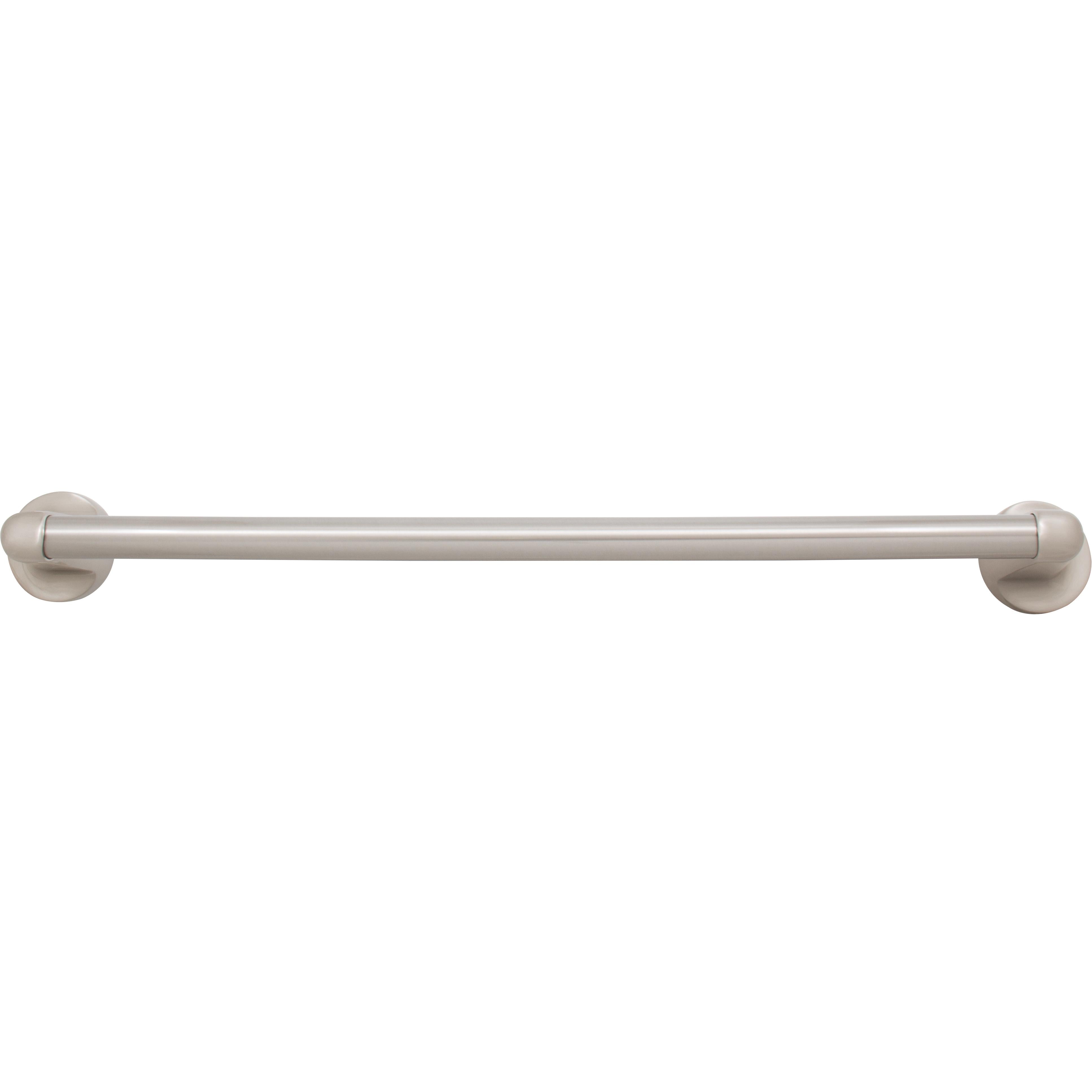 Stone Harbor Hardware Harbor Mist Towel Bar, 24 Inches, Satin Nickel