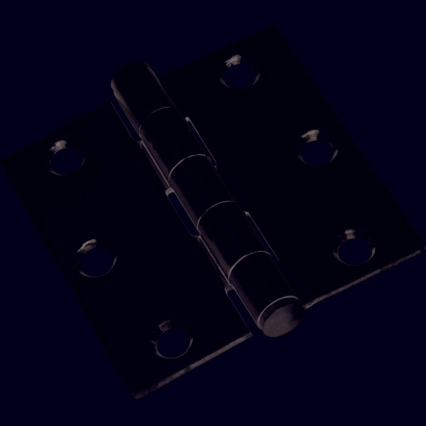 V514 2-1/2" SQR Standard Hinge 2/pk - Stainless Steel