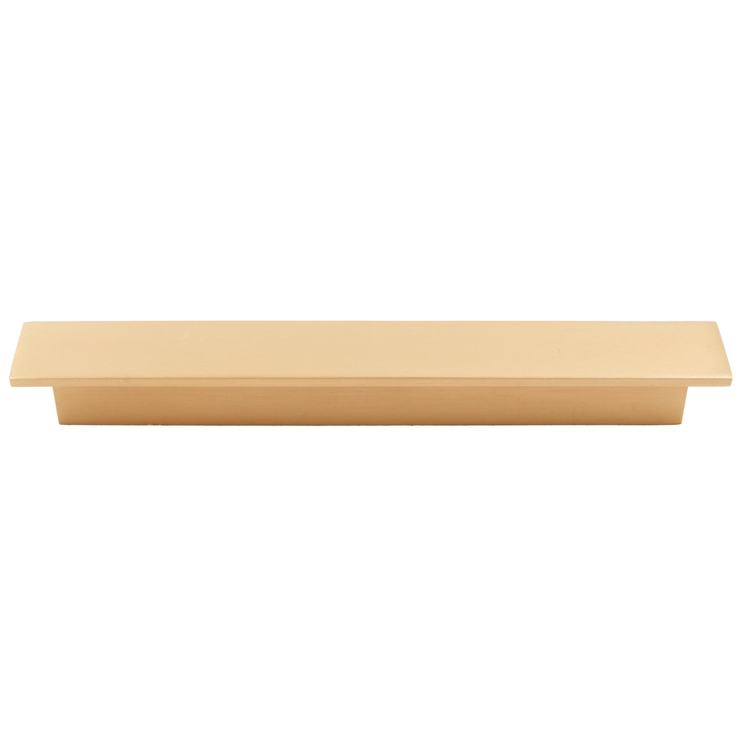 Stone Harbor Hardware Mesa Cabinet Pull, 128 Millimeters, Satin Brass