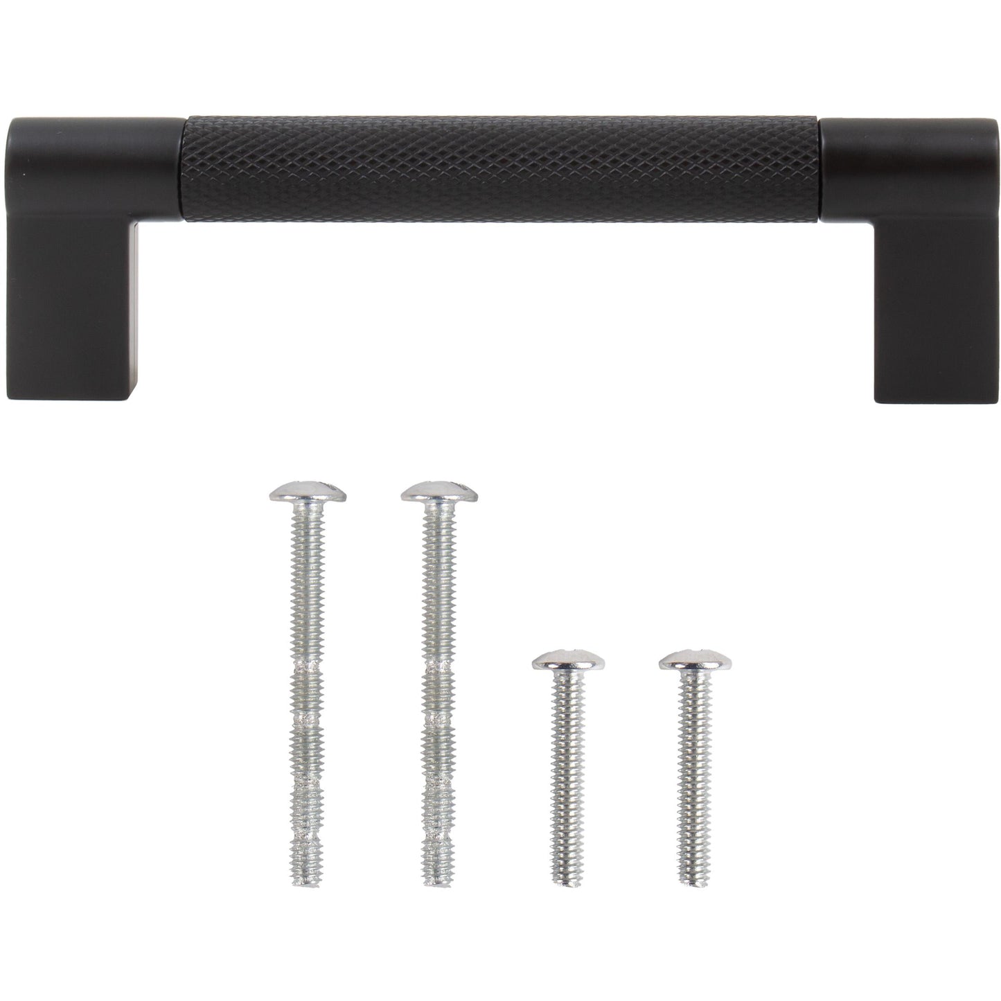 Stone Harbor Hardware Urban Cabinet Pull, 96 Millimeters, Matte Black