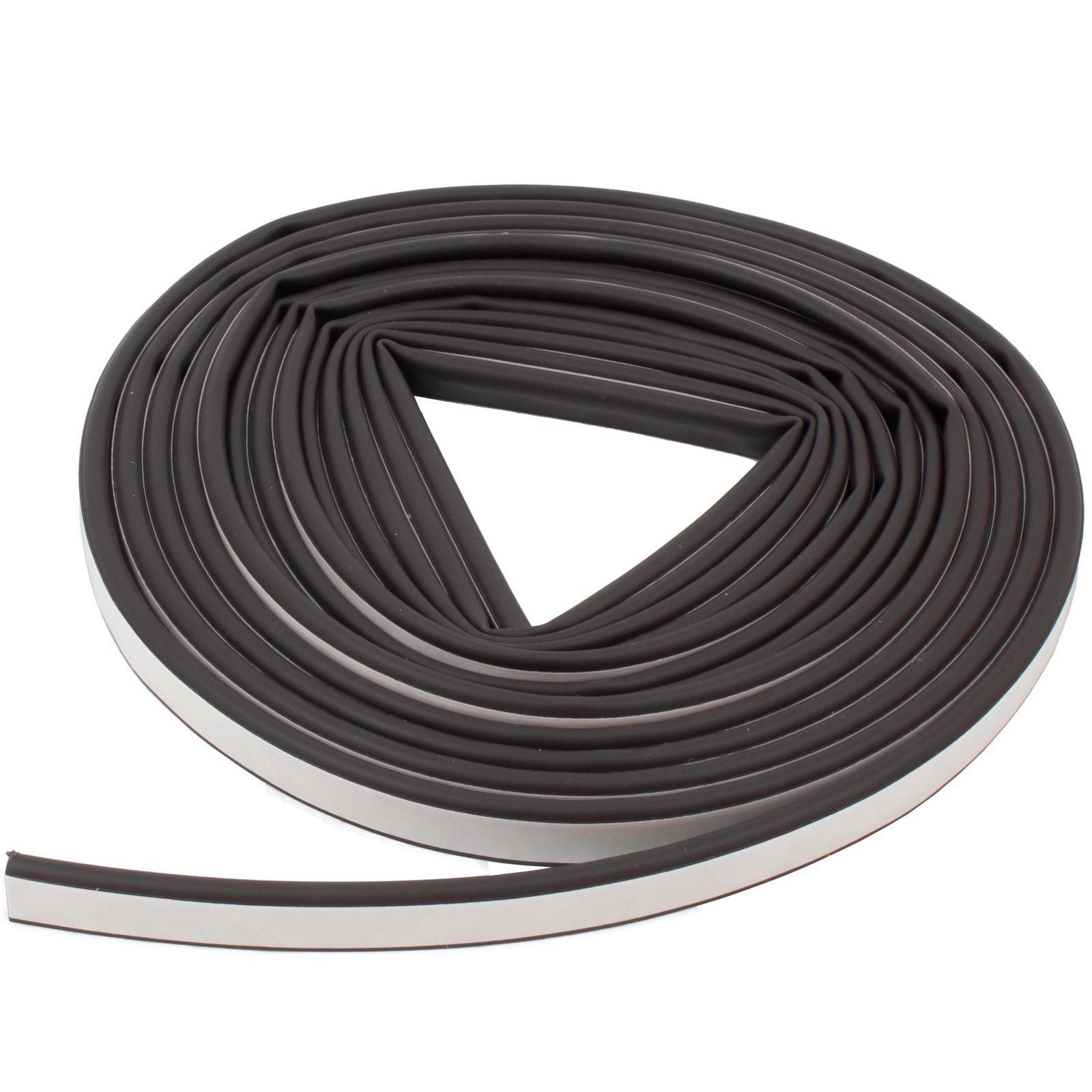 National Guard 5050B - 17' NGP Fire/Smoke Extruded Silicon Gasketing, Self Adhesive, 17' Roll, Brown