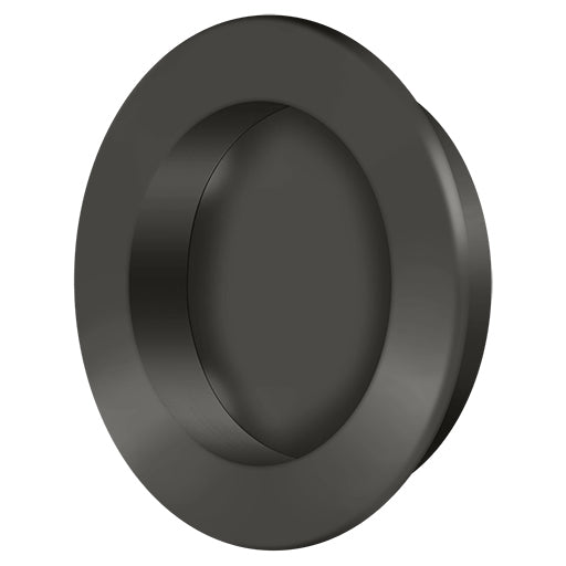 FP238U10B 2-3/8" Round Flush Pull - Oil-Rubbed Bronze
