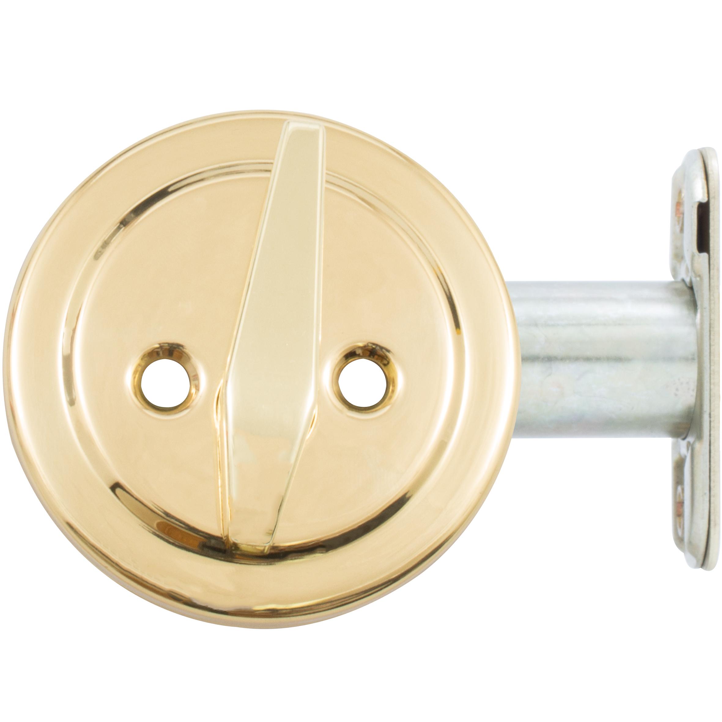 Stone Harbor Hardware Grade 3 Deadbolt, Single Cylinder, KW Keyway, Polished Brass