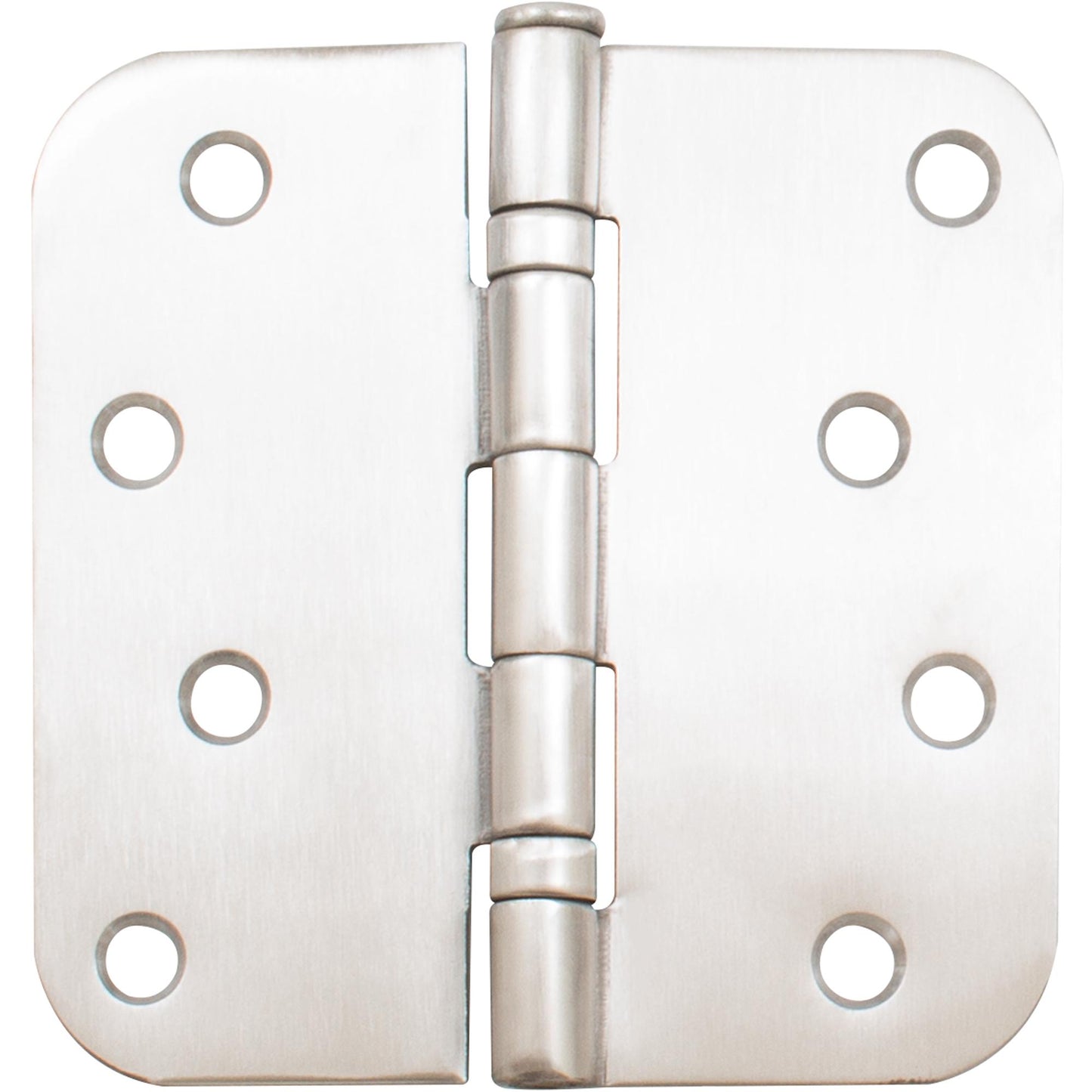 Stone Harbor Hardware Ball Bearing Hinge, 4 Inches, 5/8" Radius Corner, Bulk Pack (100 Each), Satin Stainless Steel