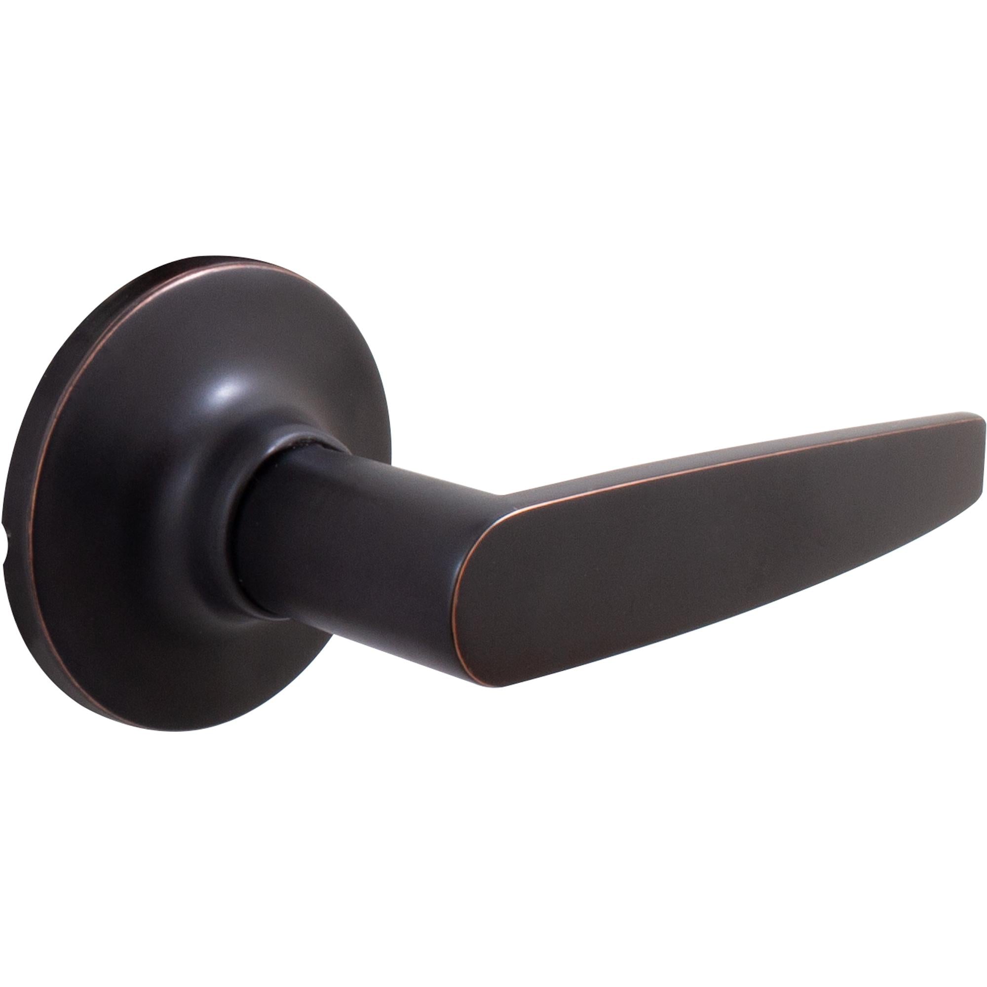 Stone Harbor Hardware Tucson Door Lever, Passage (Hall/Closet) Latch, Vintage Bronze