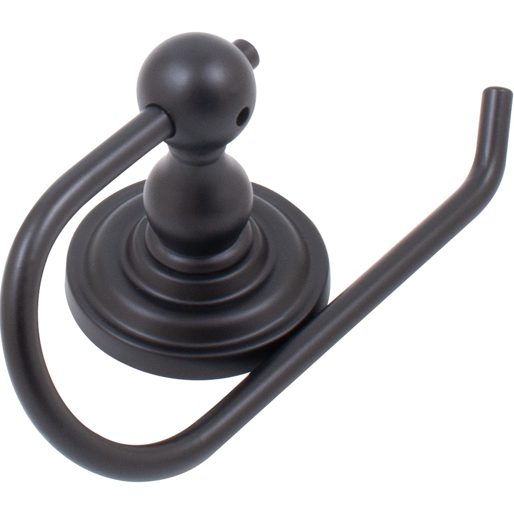 Charlotte Euro Paper Holder - Matte Black