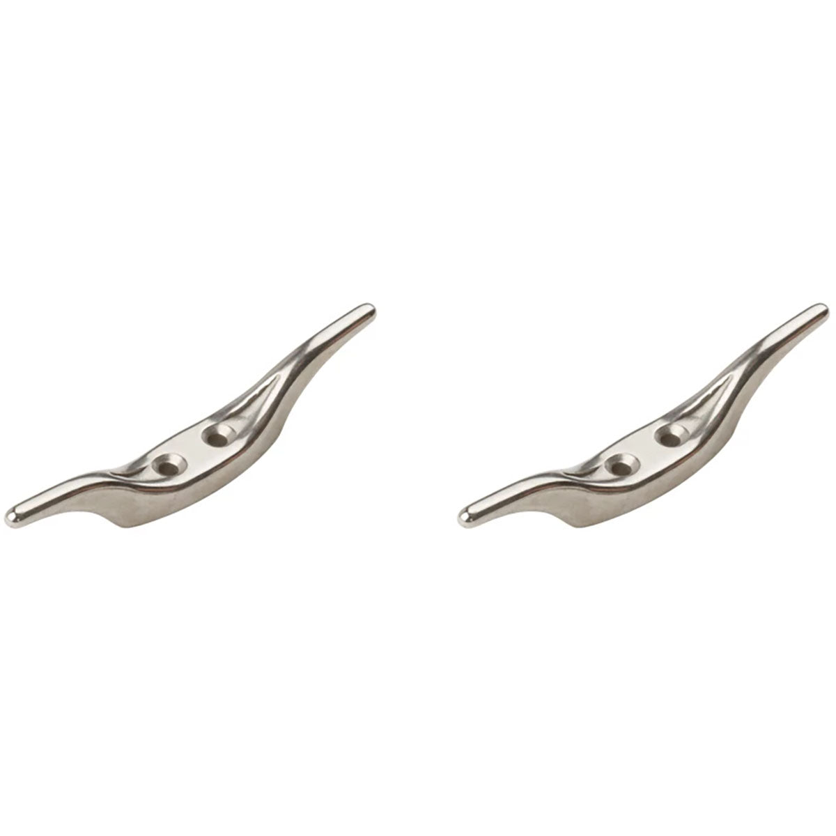 National Hardware - N348-474 V3202, 4-1/2" Rope Cleat in Stainless Steel, 2 pack