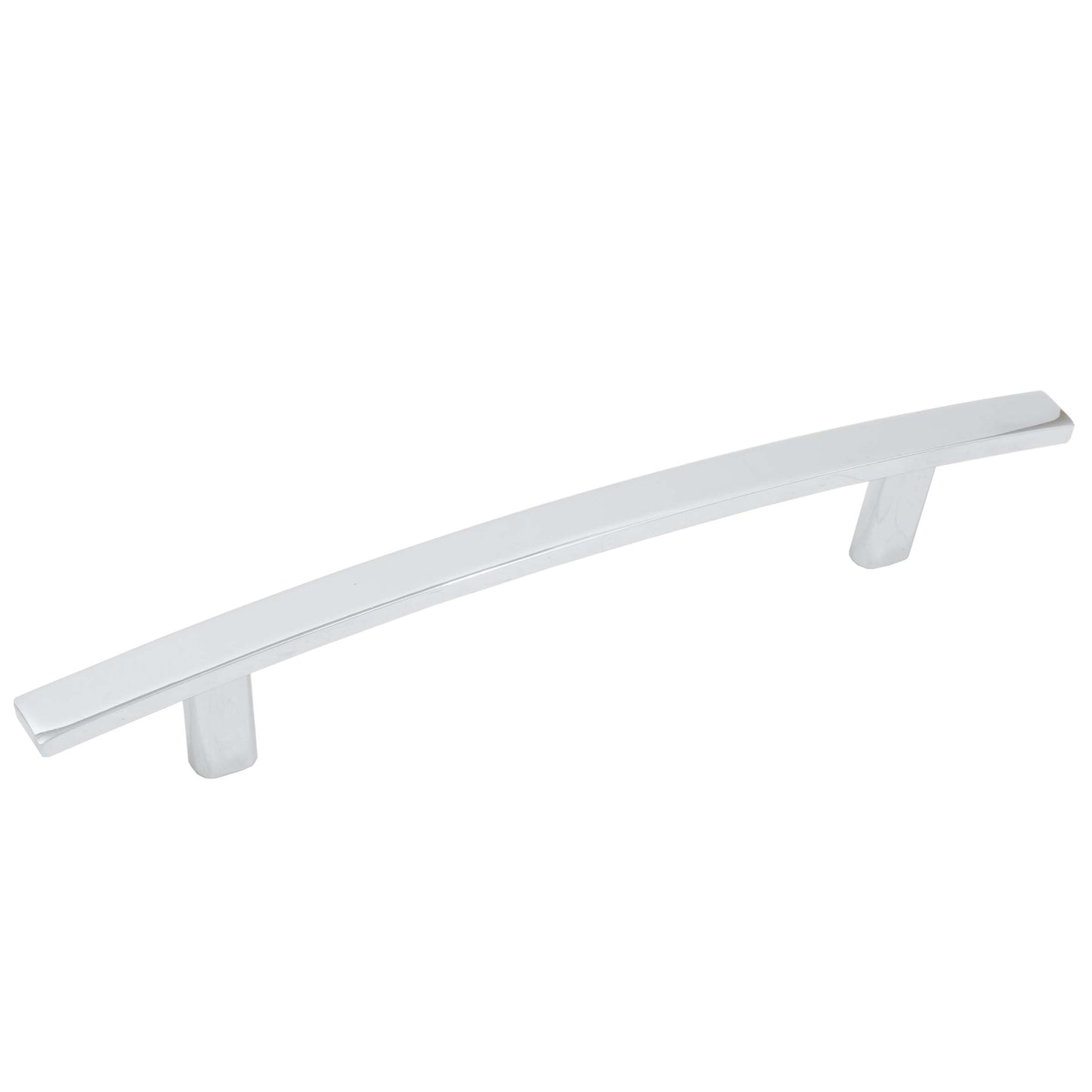Stone Harbor Hardware Douglas Cabinet Pull, 128 Millimeters, Polished Chrome
