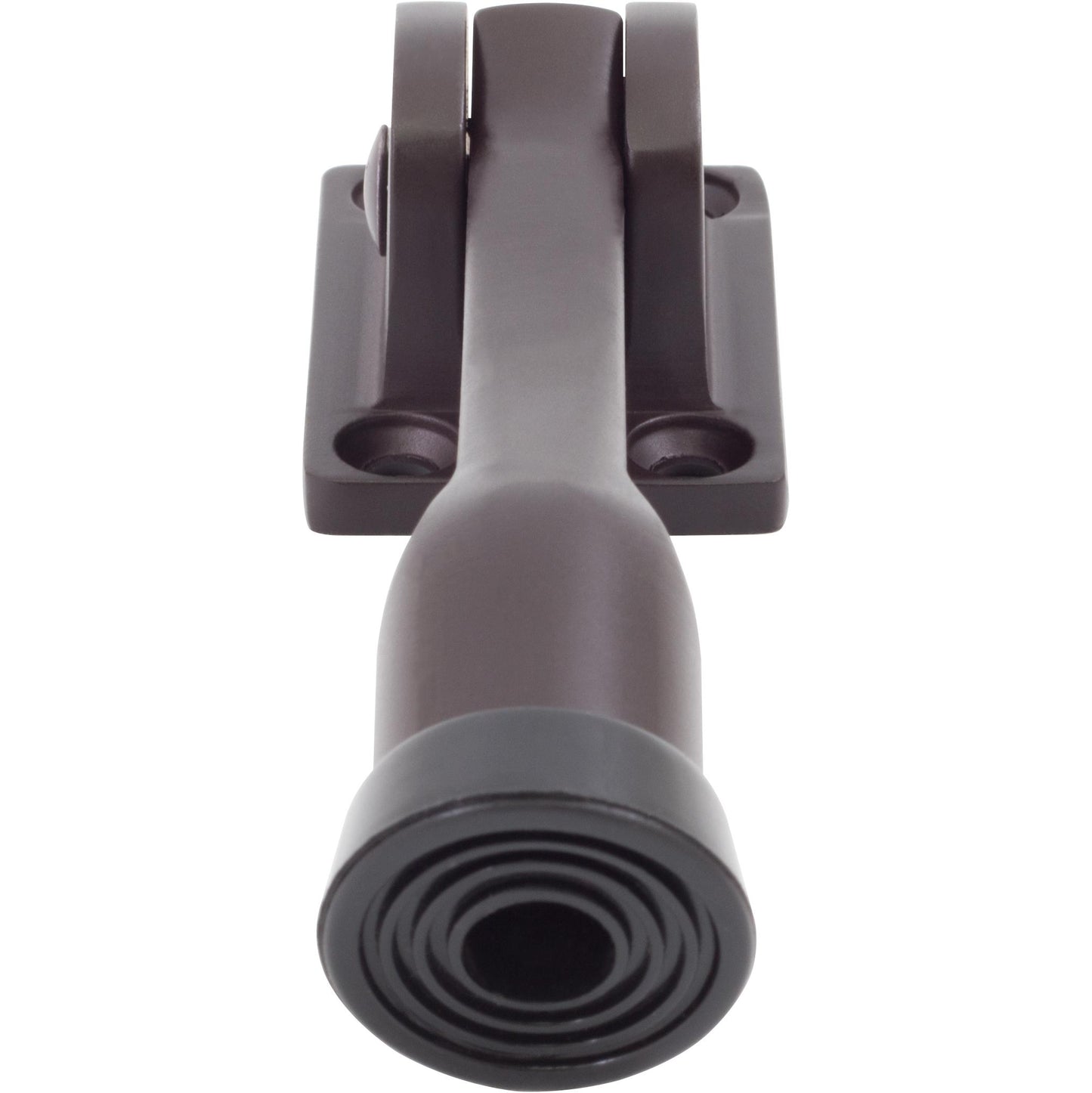 Stone Harbor Hardware Heavy-Duty Kick-Down Holder with 4 Screws, 4 Inches, Oil-Rubbed Bronze