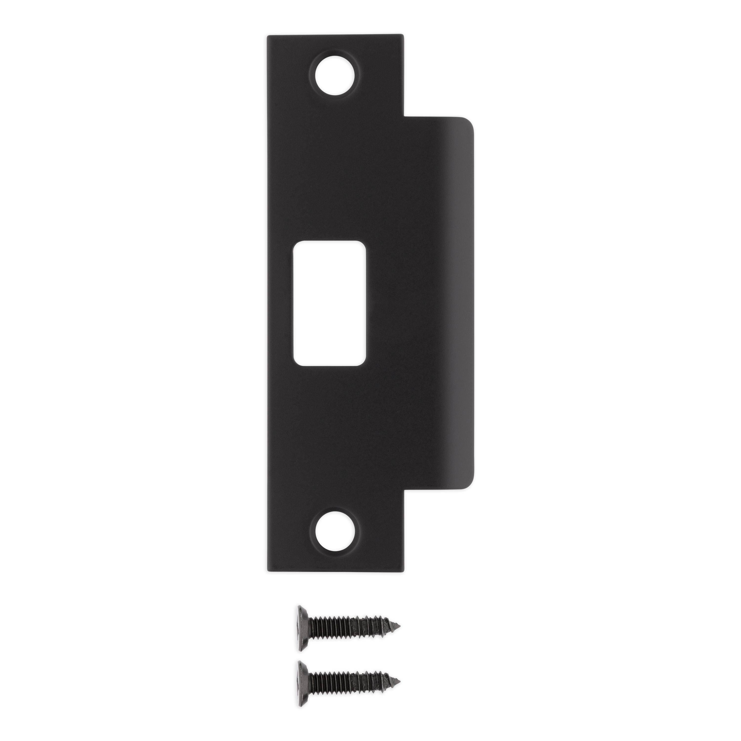 83846-017 4-7/8" x 1-1/4" ASA Full Lip Strike - Matte Black