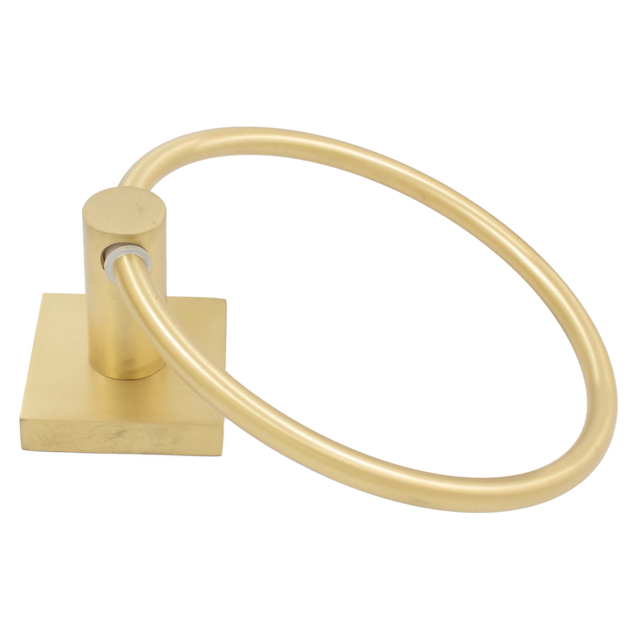 Stone Harbor Hardware Vienna Towel Ring, Satin Brass