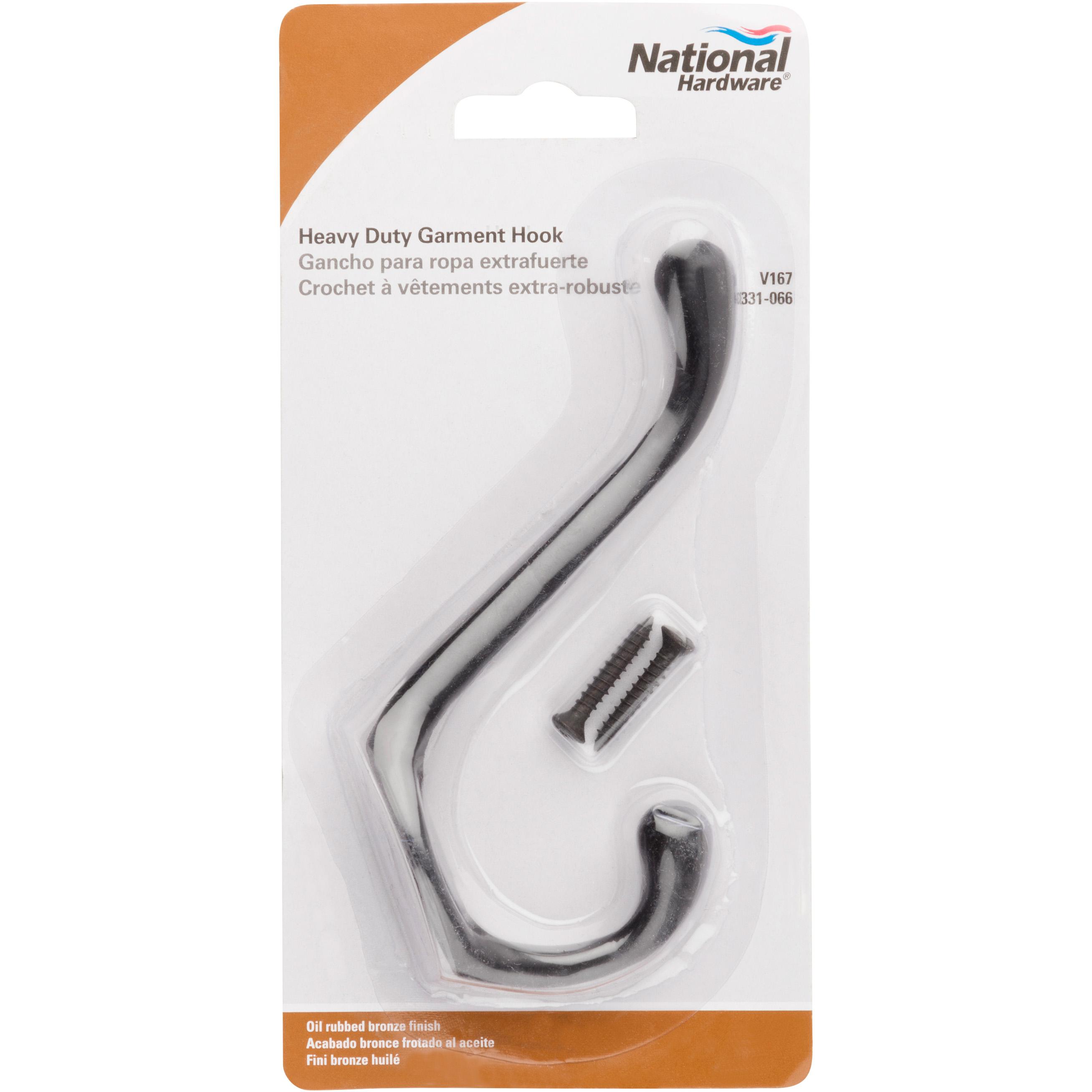 V167 Heavy Duty Garment Hook - Oil-Rubbed Bronze