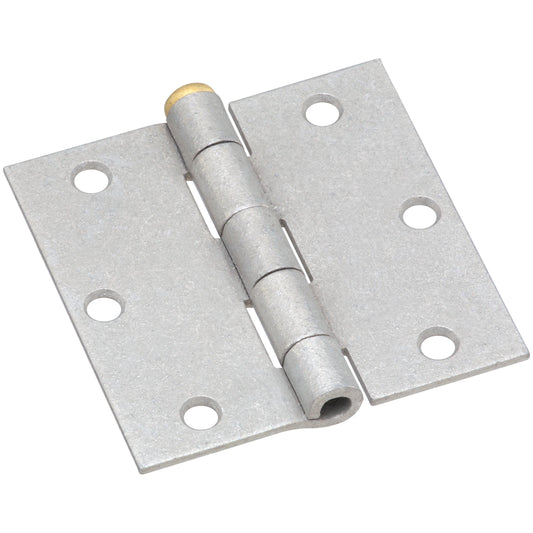 V504 3-1/2" Removable Pin Broad Hinge with Stainless Steel Pin 2/pk - Galvanized