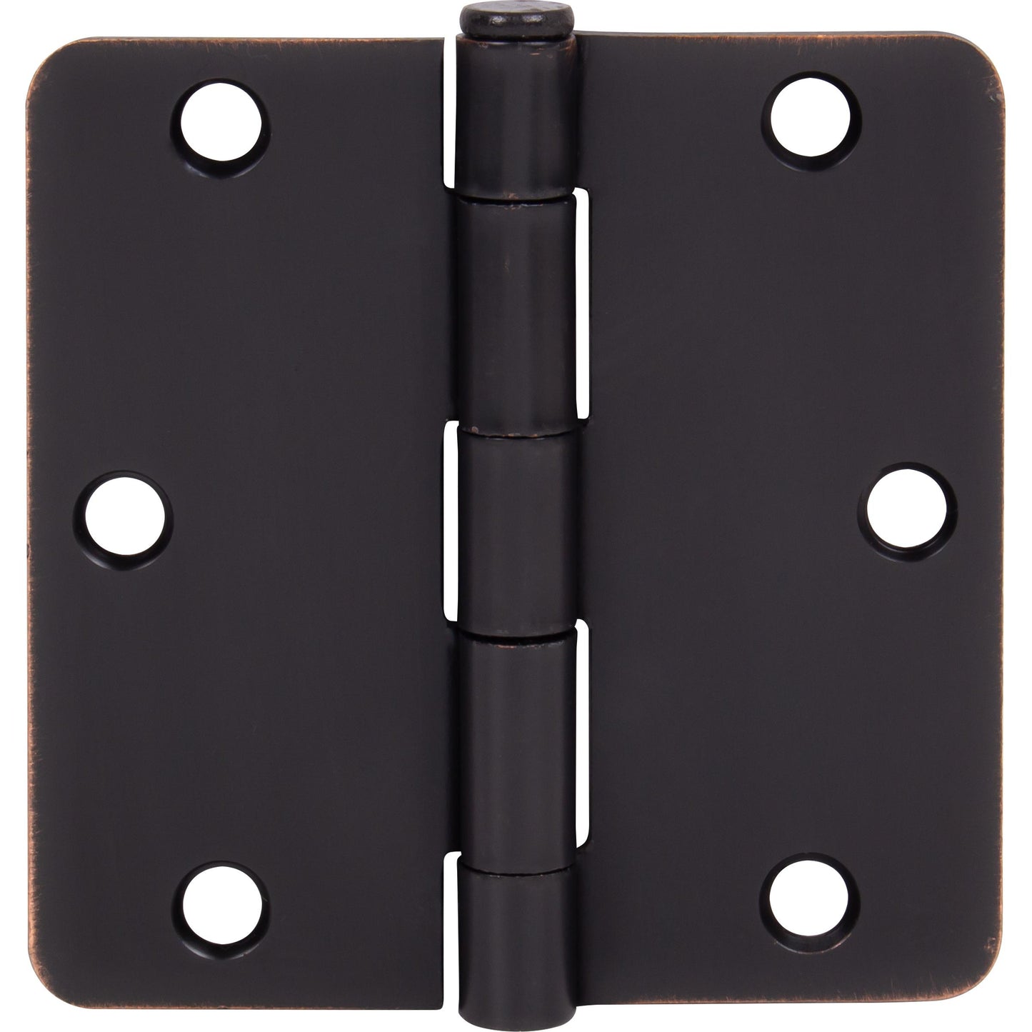 Stone Harbor Hardware 3-1/2" Door Hinges, 1/4" Radius Corner, Vintage Bronze, 2-Pack