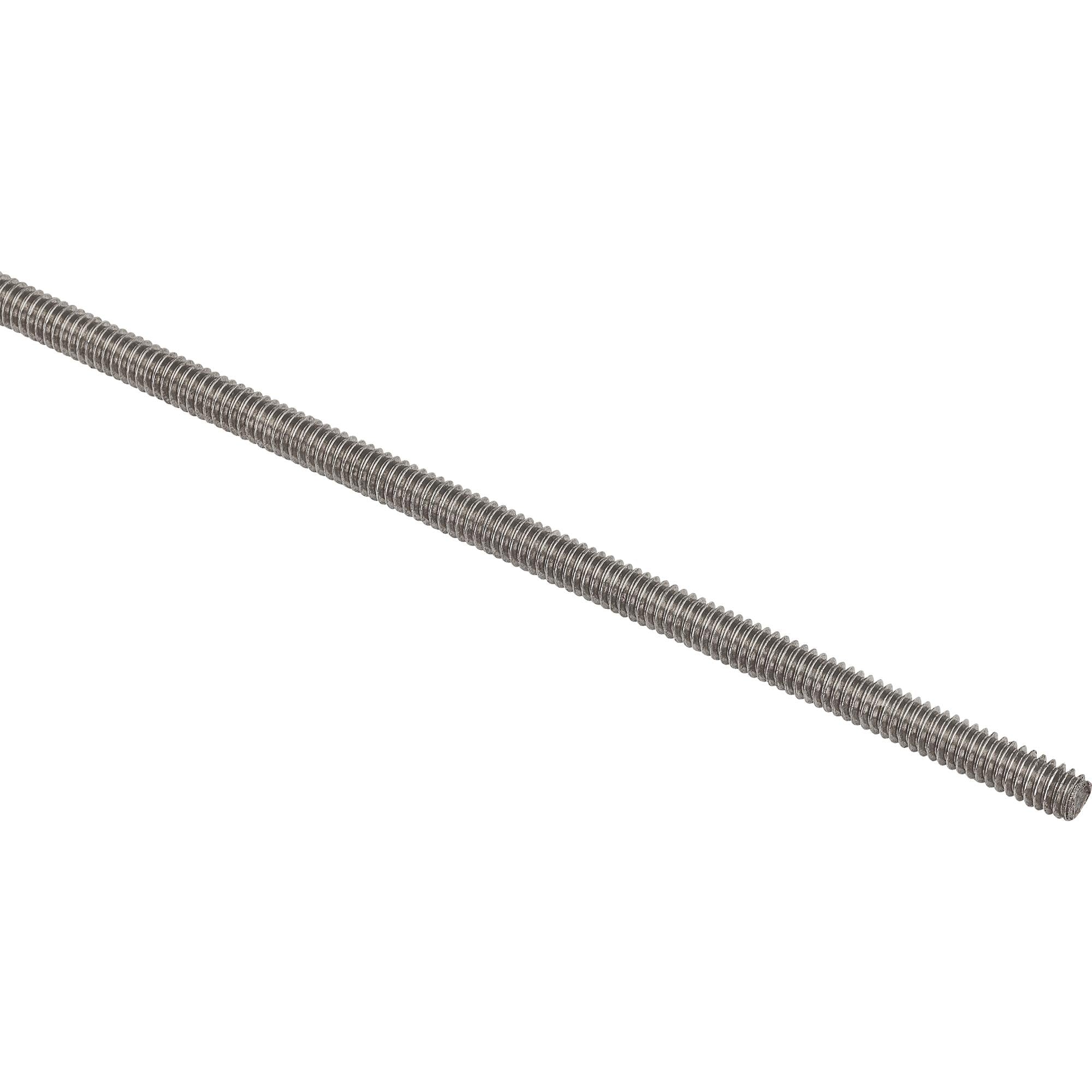 4002BC 1/4" -20 x 36" Threaded Rod Coarse Thread - Stainless Steel