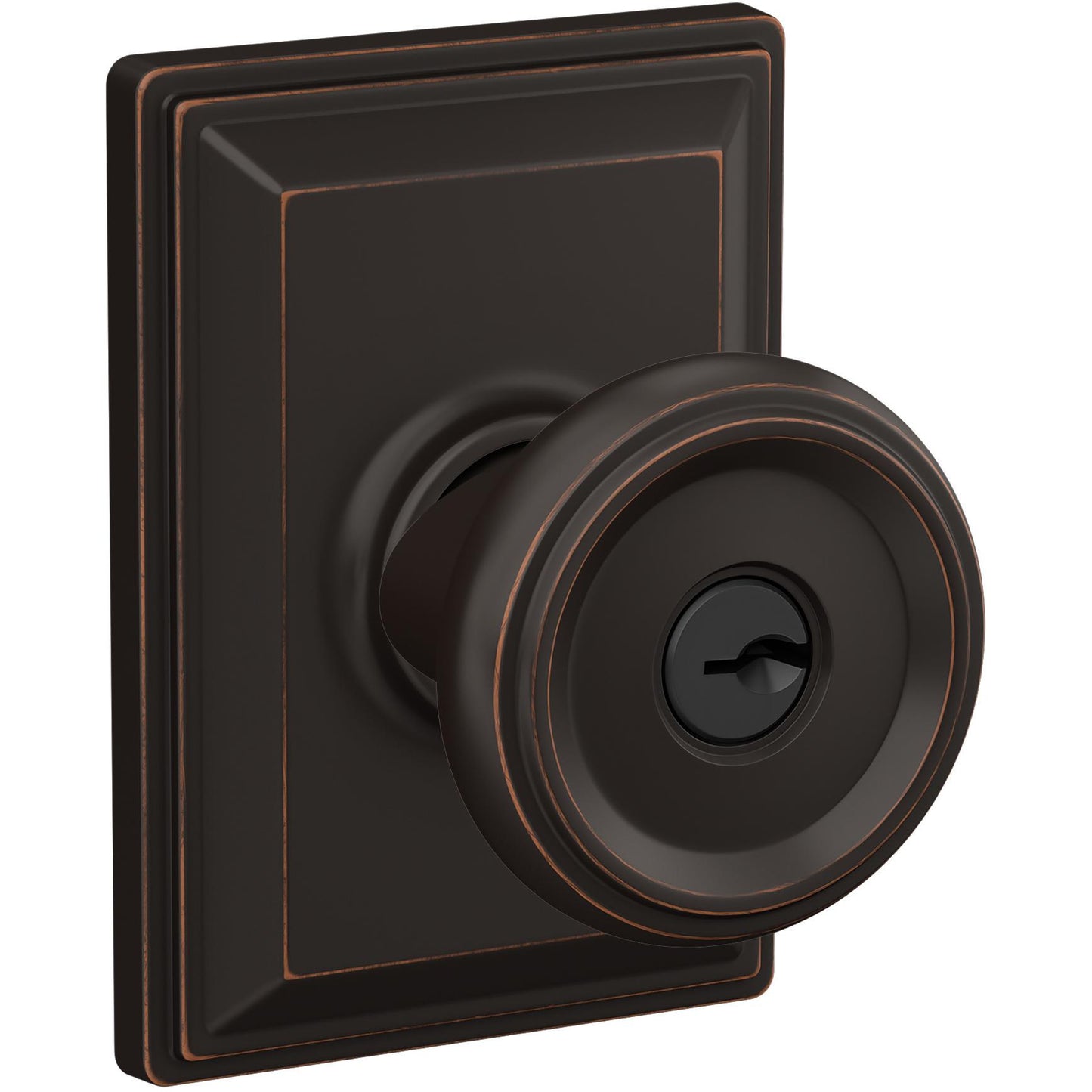 F51AOFM716GDV 16-211 10-063 K4 Offerman / Grandville Entry - Aged Bronze