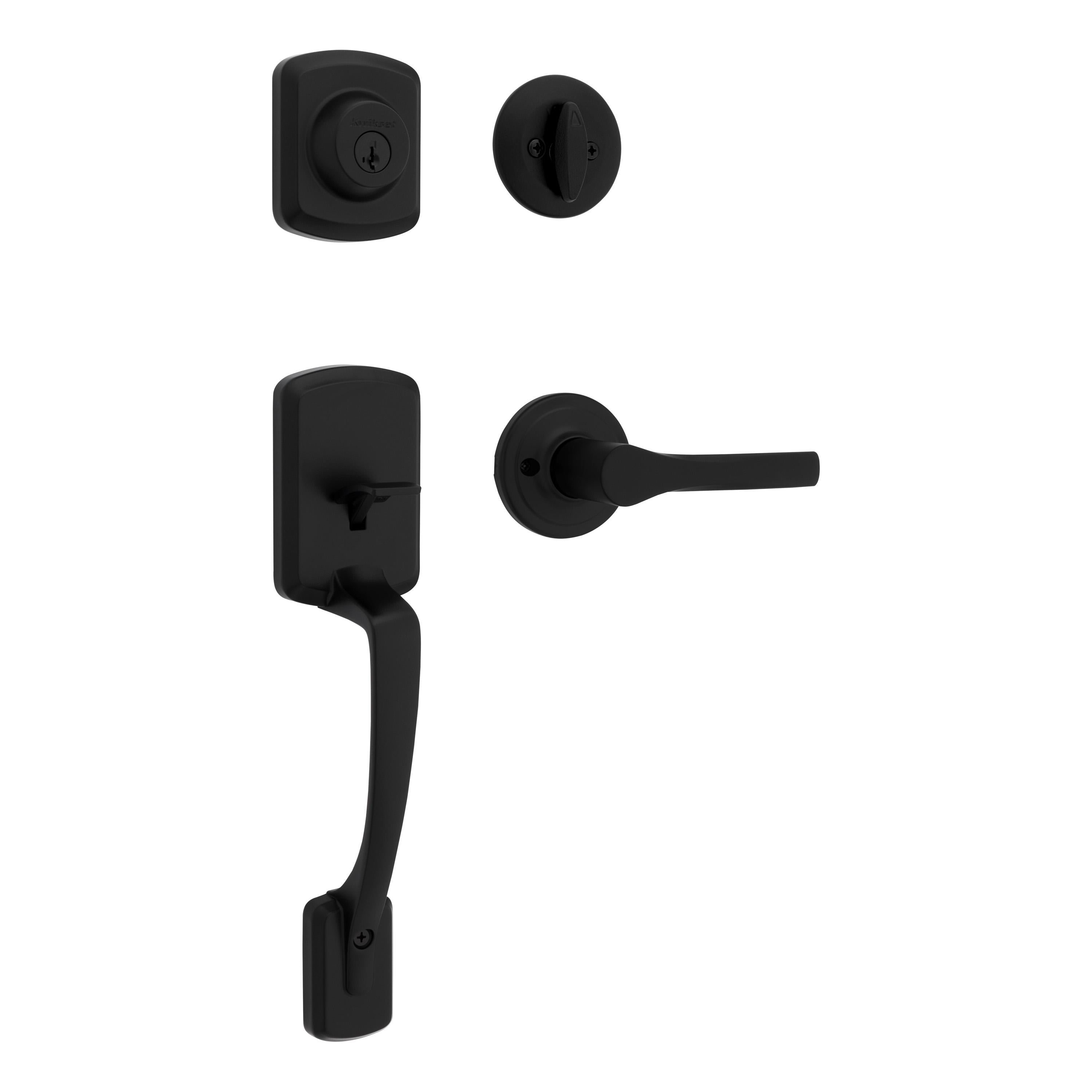 687HYH x HYL 514 SMT CP Henley Handleset with Henley Lever - Matte Black