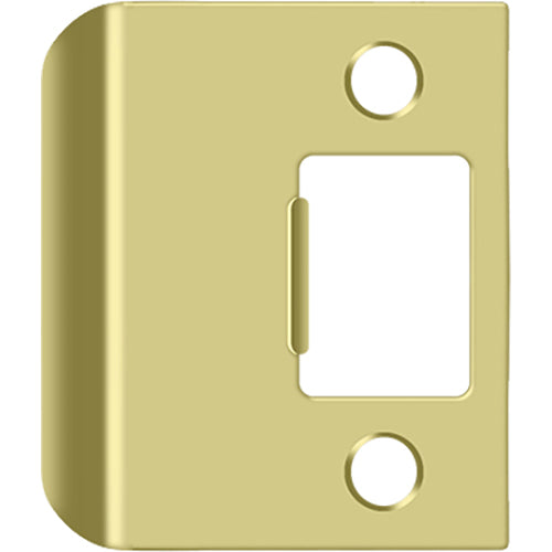 SPE200U3 2-1/4" x 1-1/2" (2" OAL) SC Extended Lip Strike - Polished Brass
