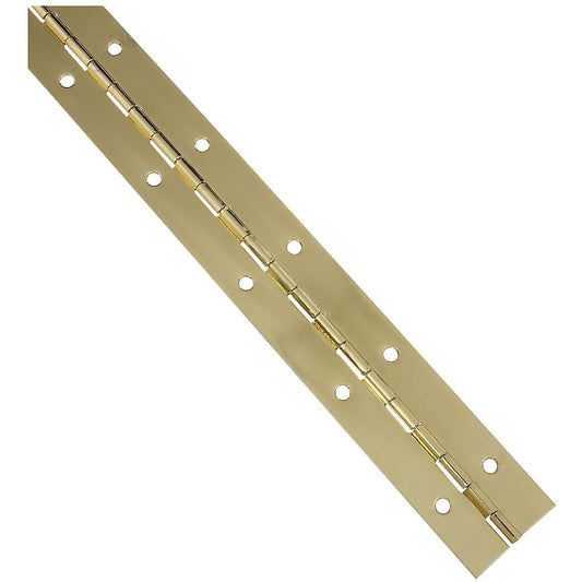 V570 12" x 1-1/2" Continuous Hinge - Brass