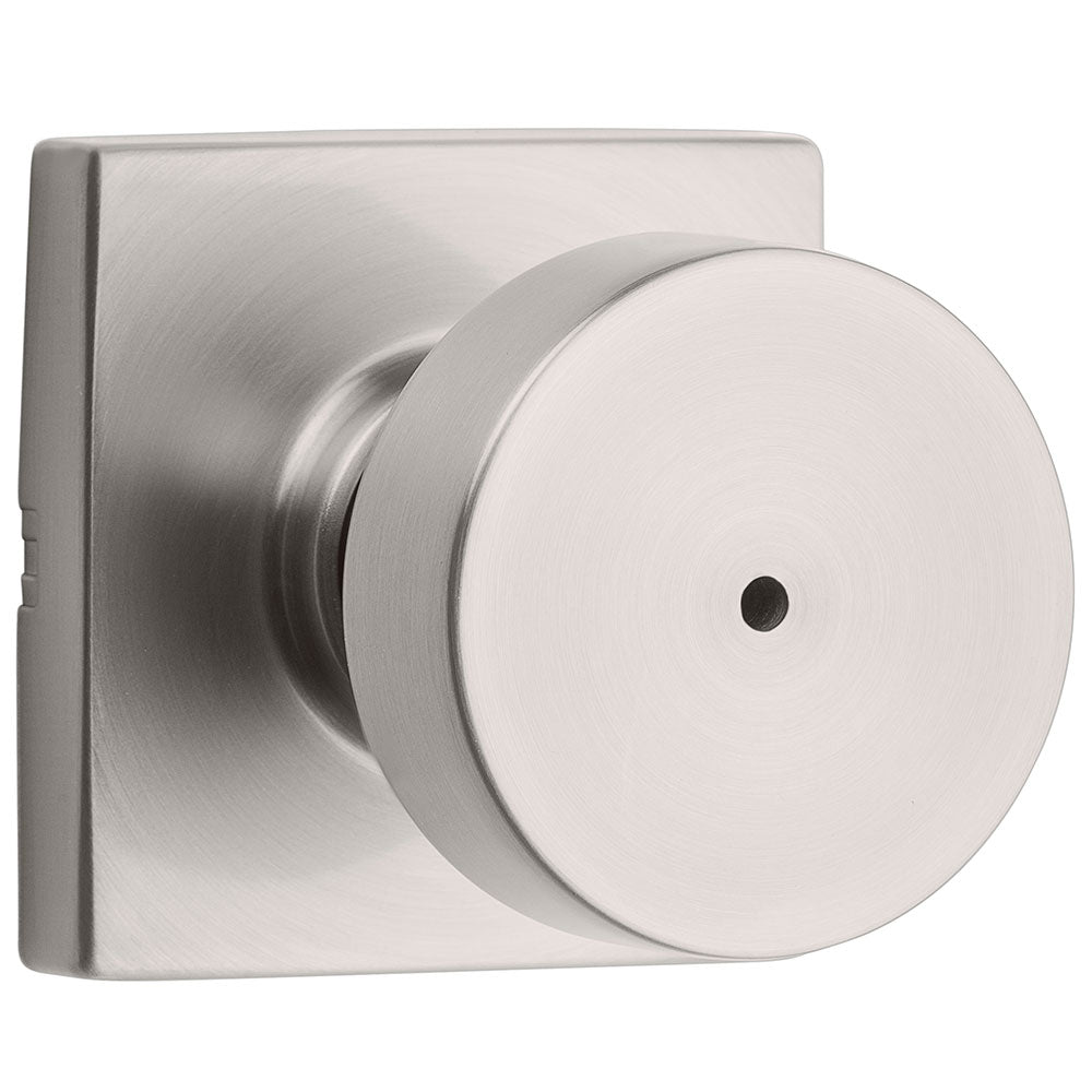Pismo Privacy/Bed & Bath Knob - 730 Series with Square Trim - Boxpack