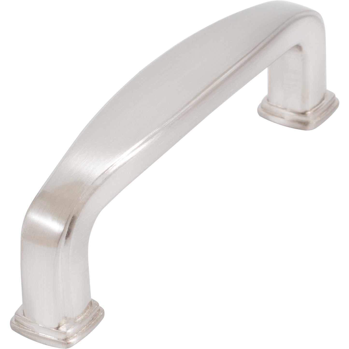 Stone Harbor Hardware Sherwood Cabinet Pull, 3 Inches, Satin Nickel